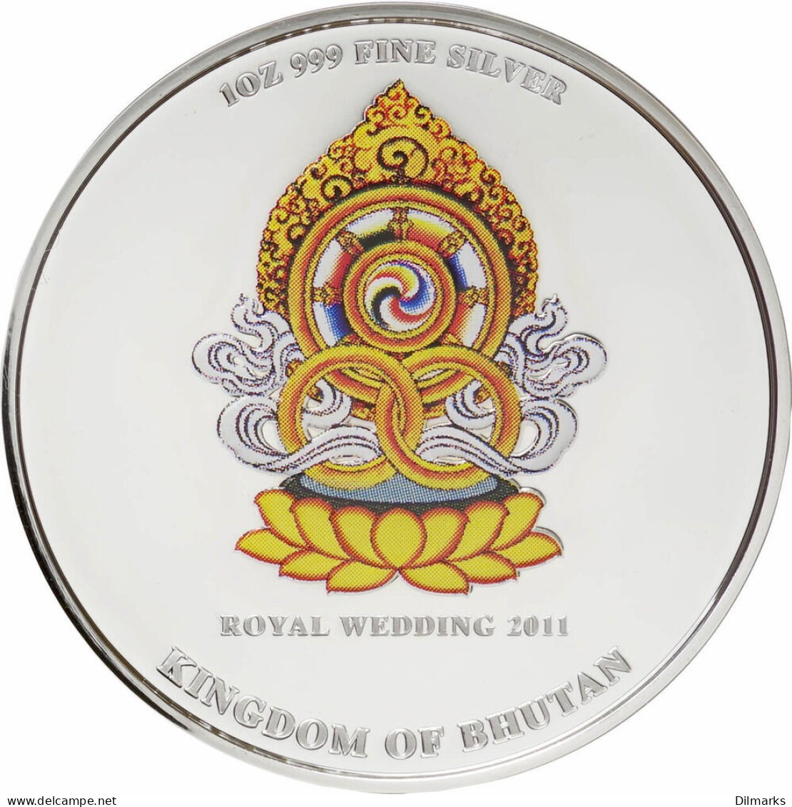 Bhutan 500 Ngultrums 2011, PROOF, &quot;Royal Wedding&quot; - Butan