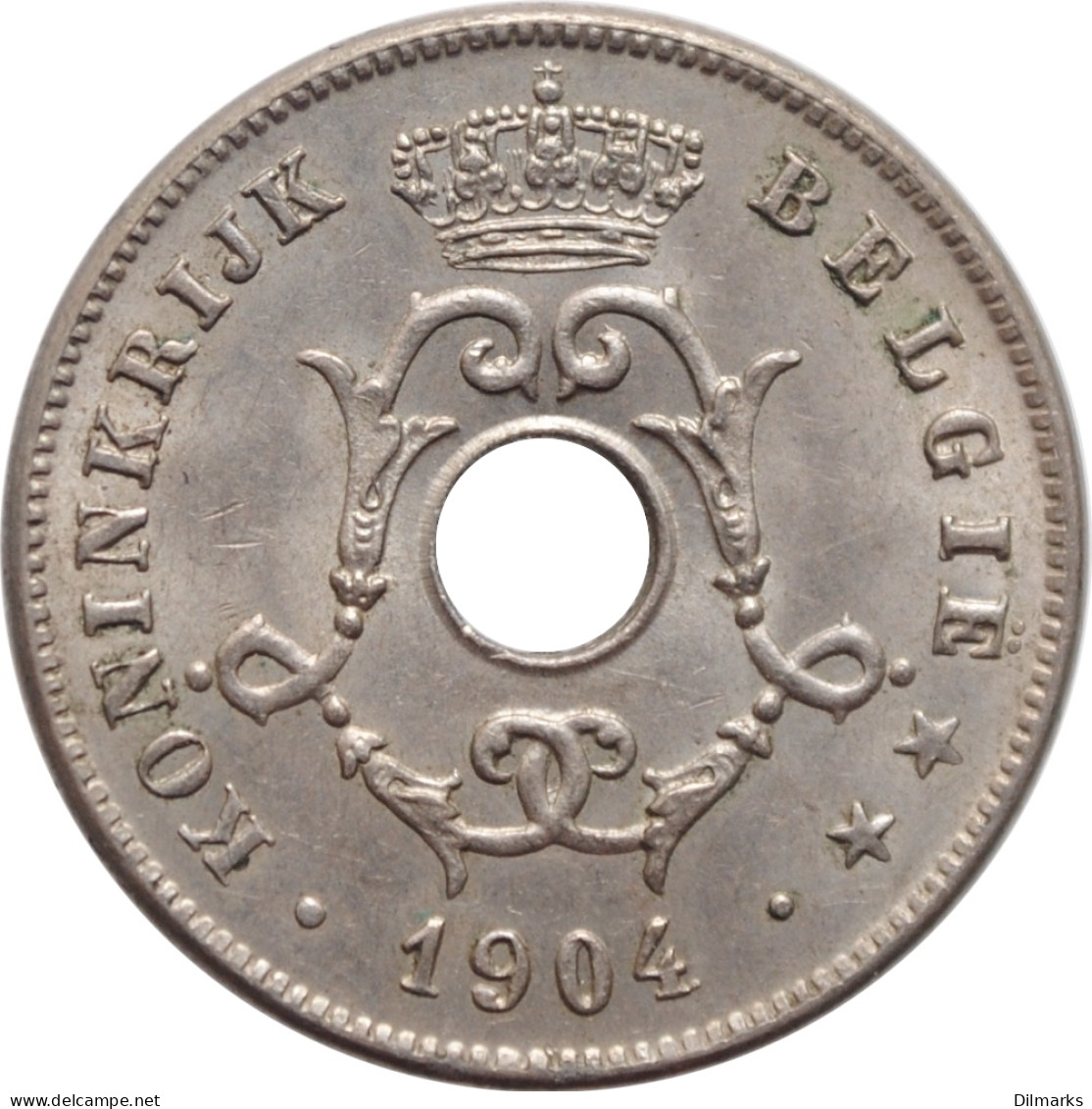 Belgium 10 Centimes 1904 Flemish, NGC MS63, &quot;King Leopold II (1865 - 1909)&quot; - Autres & Non Classés