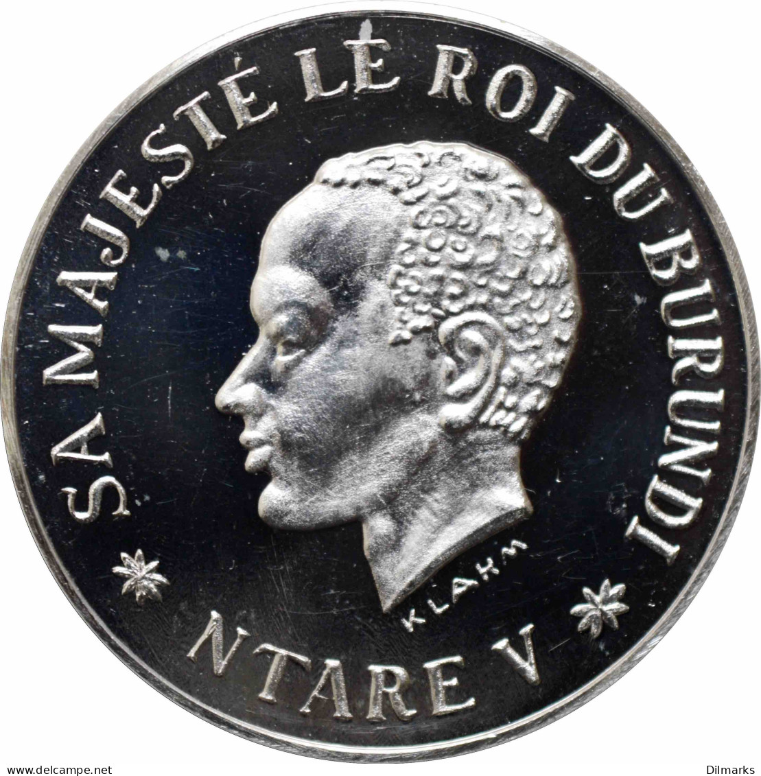 Burundi 500 Francs 1966, PROOFLIKE, &quot;Coronation Of Ntare V&quot; - Burundi