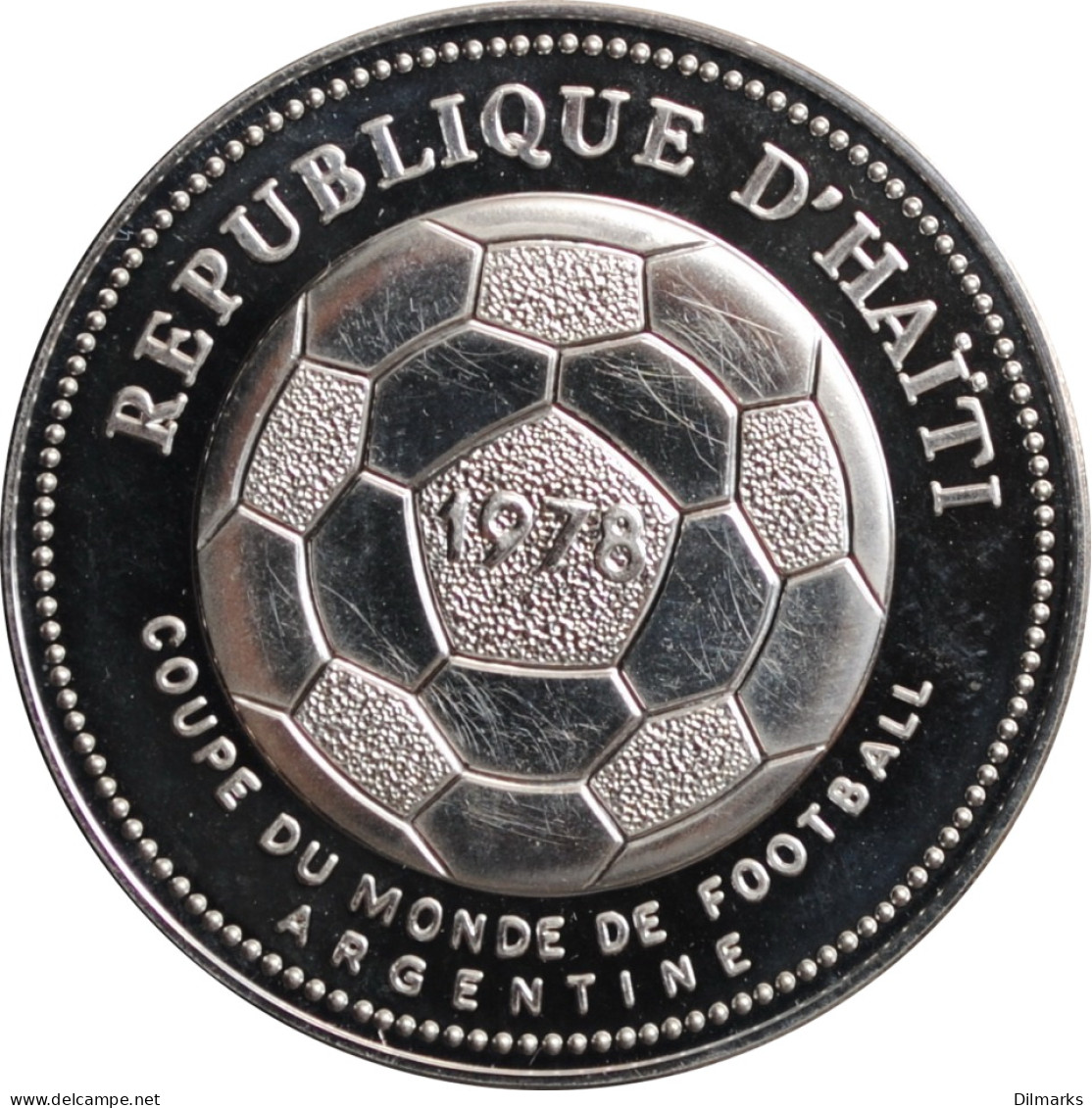 Haiti 50 Gourdes 1977, PROOF, &quot;1978 FIFA World Cup&quot; - Haiti