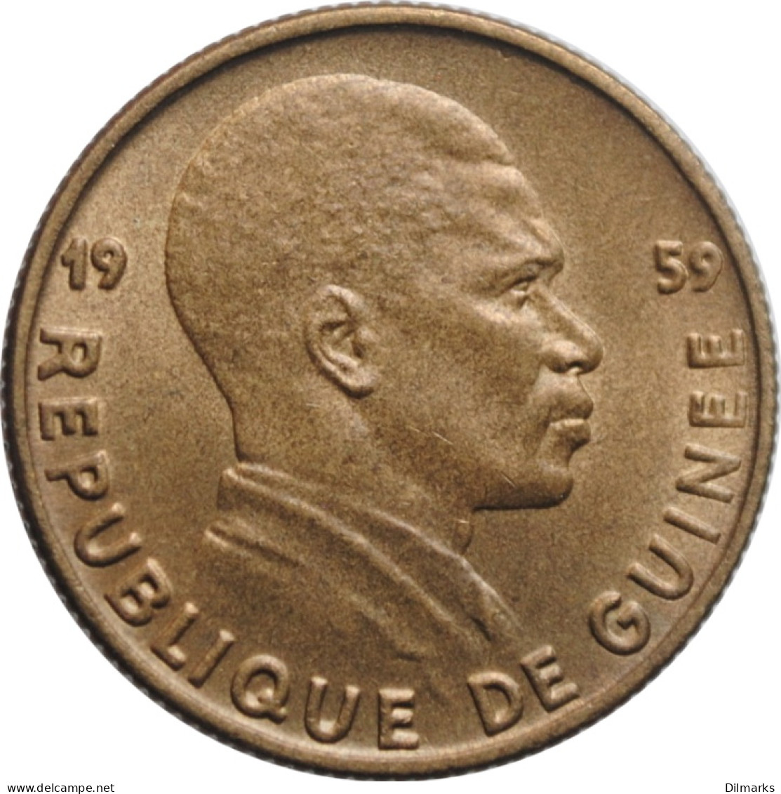 Guinea 5 Francs 1959, BU, &quot;Old Franc (1959 - 1971)&quot; - Guinea