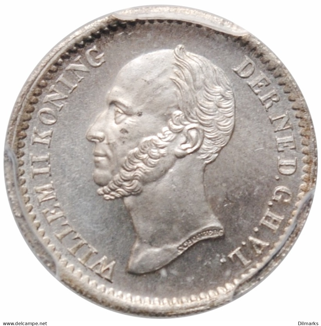 Netherlands 10 Cents 1849, PCGS MS66+, &quot;King William II (1840 - 1849)&quot; - Autres – Afrique