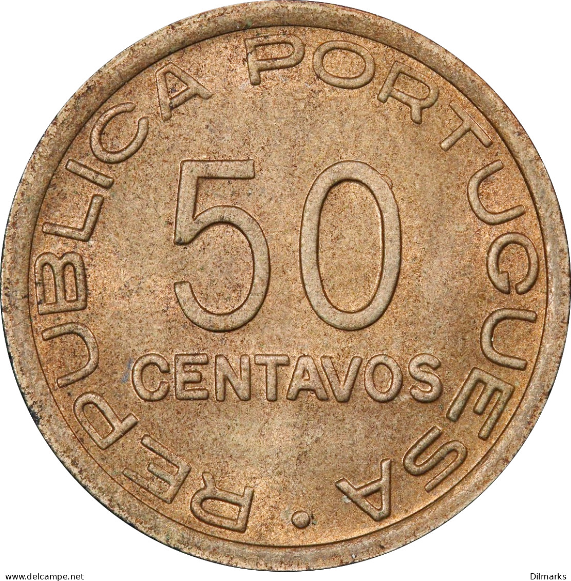 Mozambique 50 Centavos 1936, PCGS MS64, &quot;Portuguese Colony (1935 - 1974)&quot; - Mozambique
