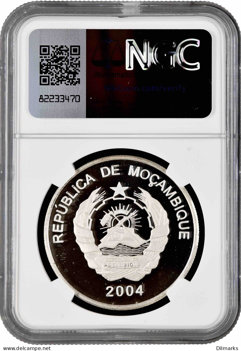 Mozambique 1000 Meticais 2004, NGC PF68 UC, &quot;David Livingstone&quot; Top Pop 1/0 - Mozambique