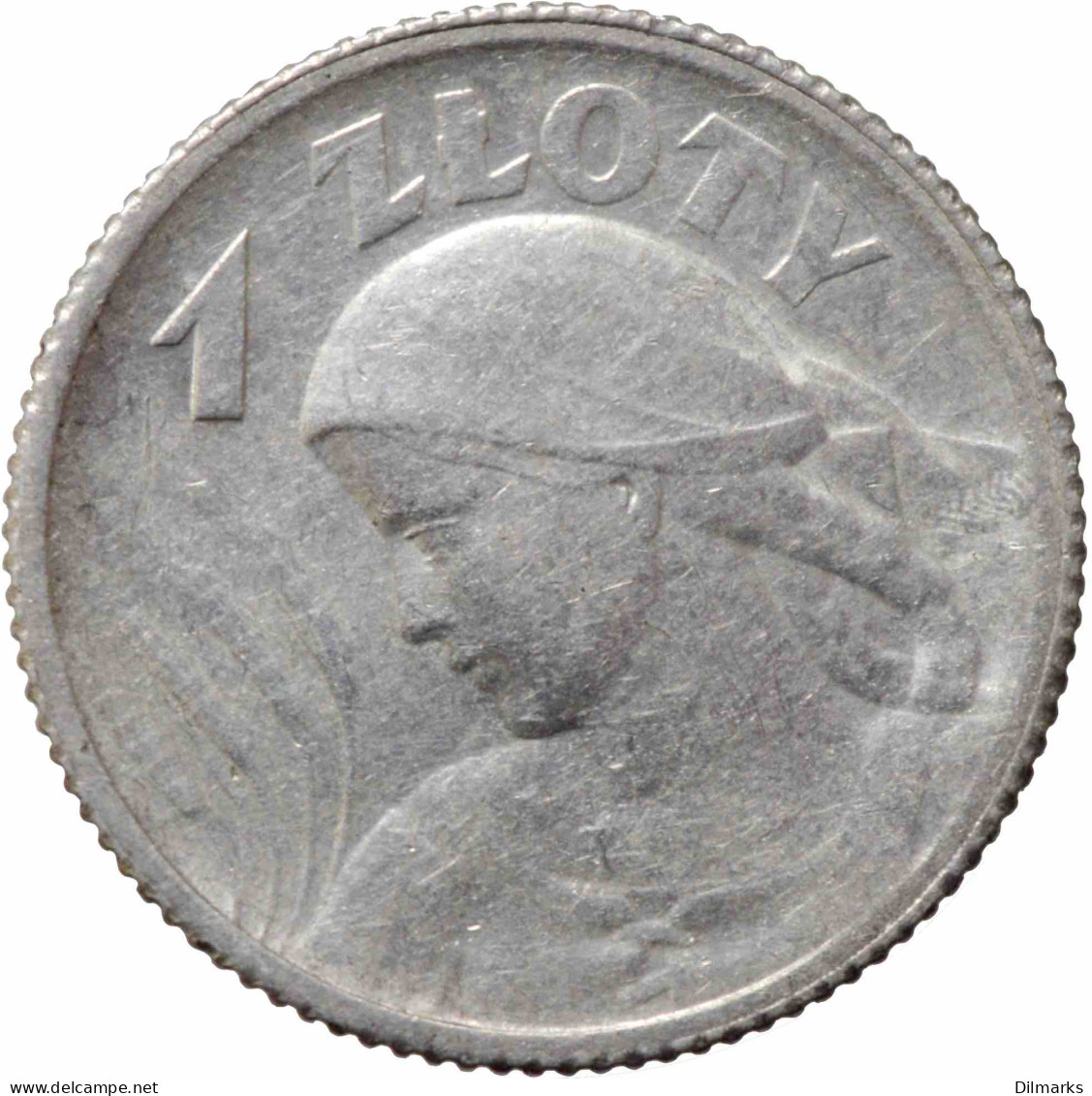 Poland 1 Zloty 1924, AU, &quot;Second Republic (1919 - 1939)&quot; - Polonia