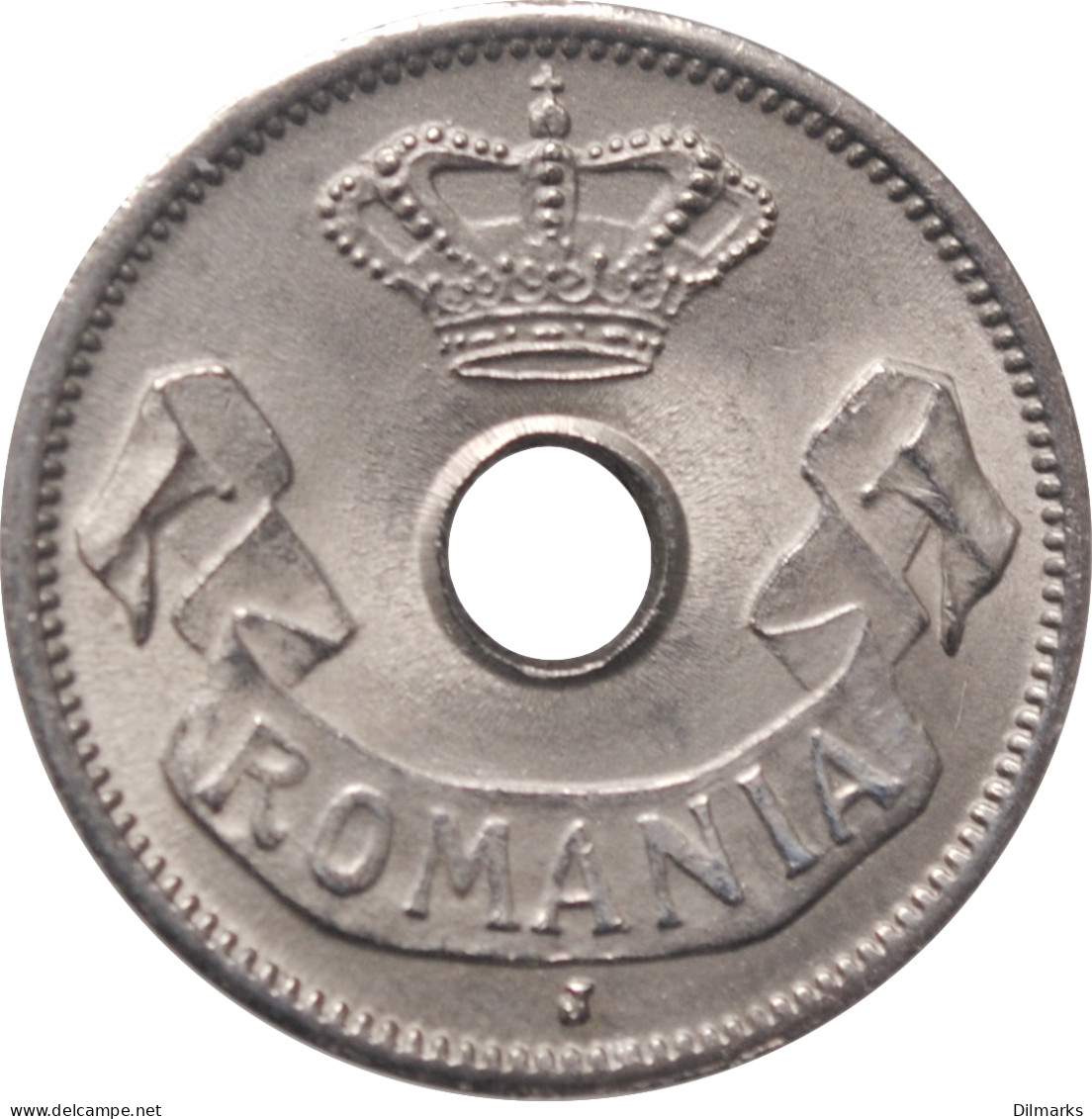 Romania 5 Bani 1906 J, BU, &quot;King Carol I (1881 - 1914)&quot; - Rumania