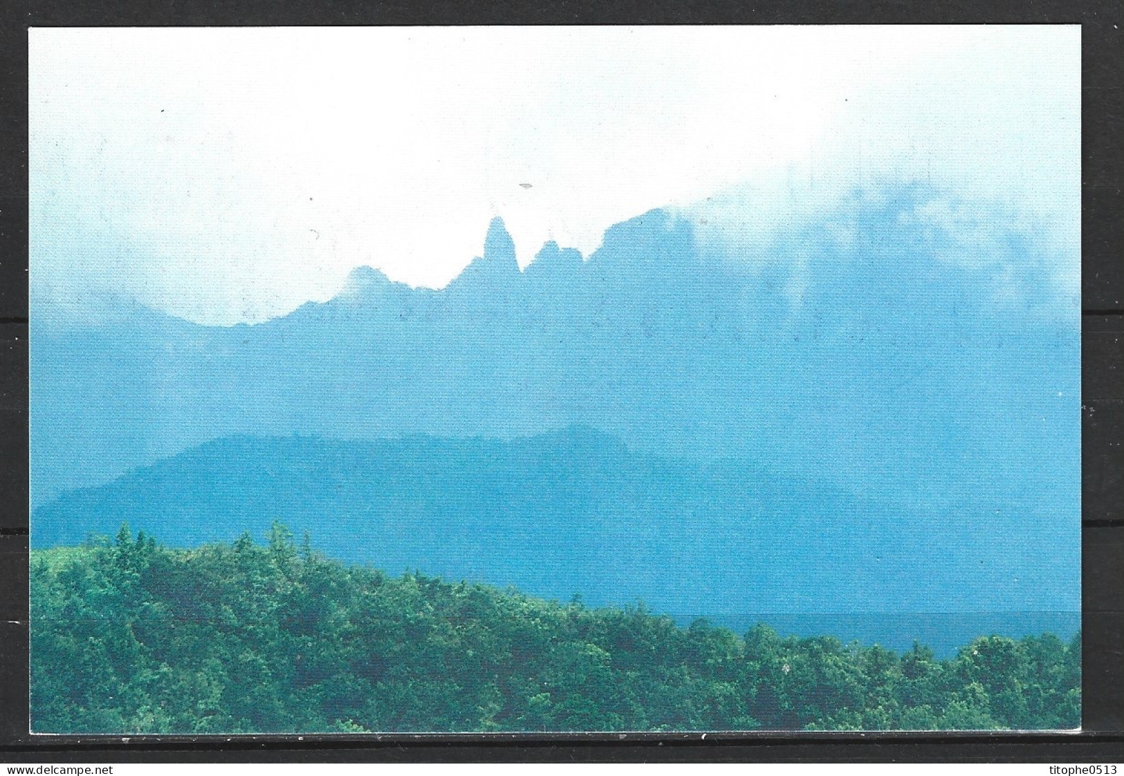 CHINE. Carte Postale Pré-timbrée De 1991. Montagne Wuzhi. - Ansichtskarten