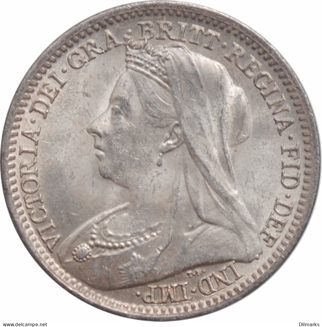 Great Britain (Maundy) 3 Pence 1901, NGC MS65, &quot;Queen Victoria (1838 - 1901)&quot; - Gibilterra