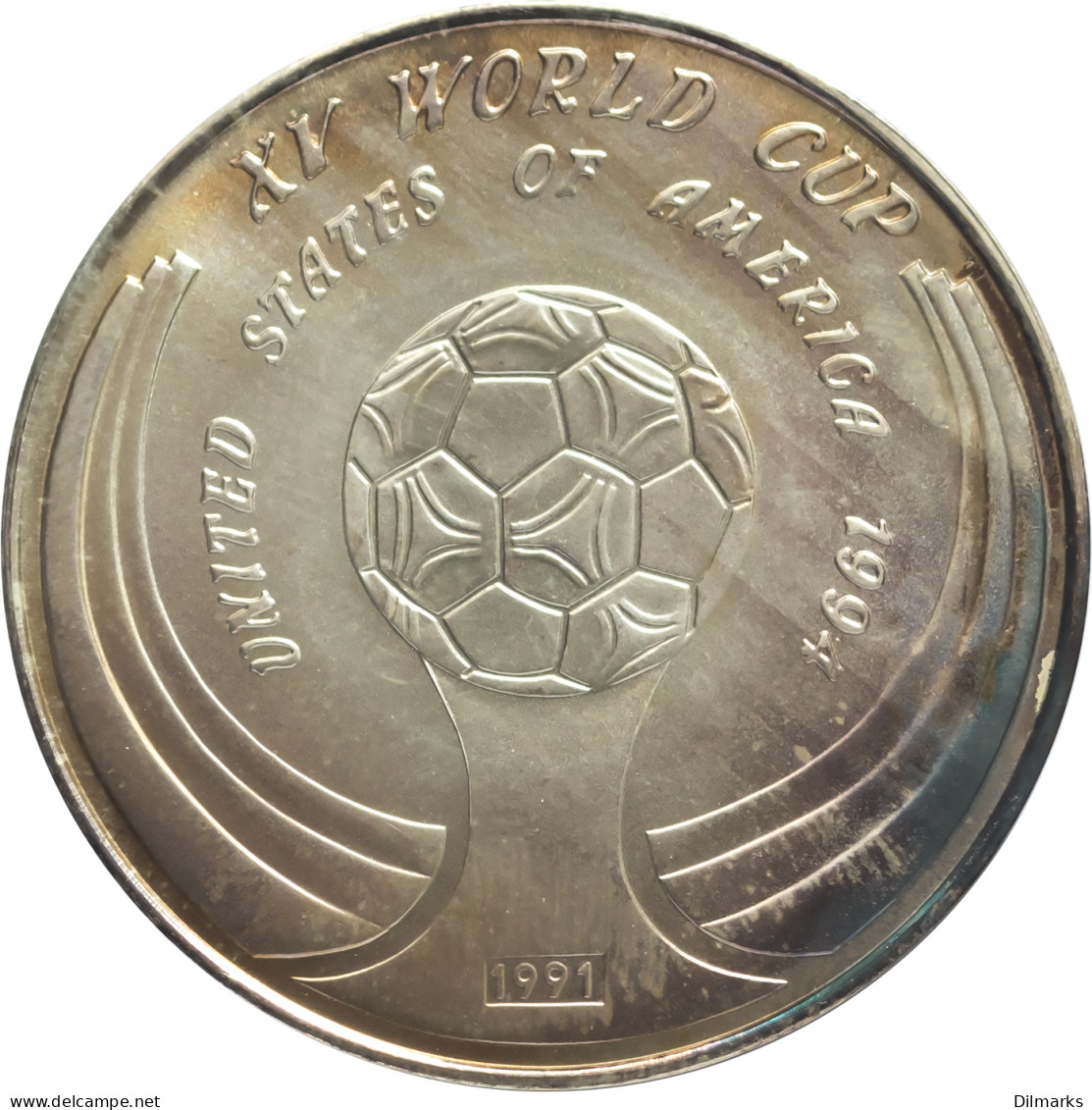 Laos 50 Kip 1991, BU, &quot;FIFA World Cup 1994&quot; - Laos