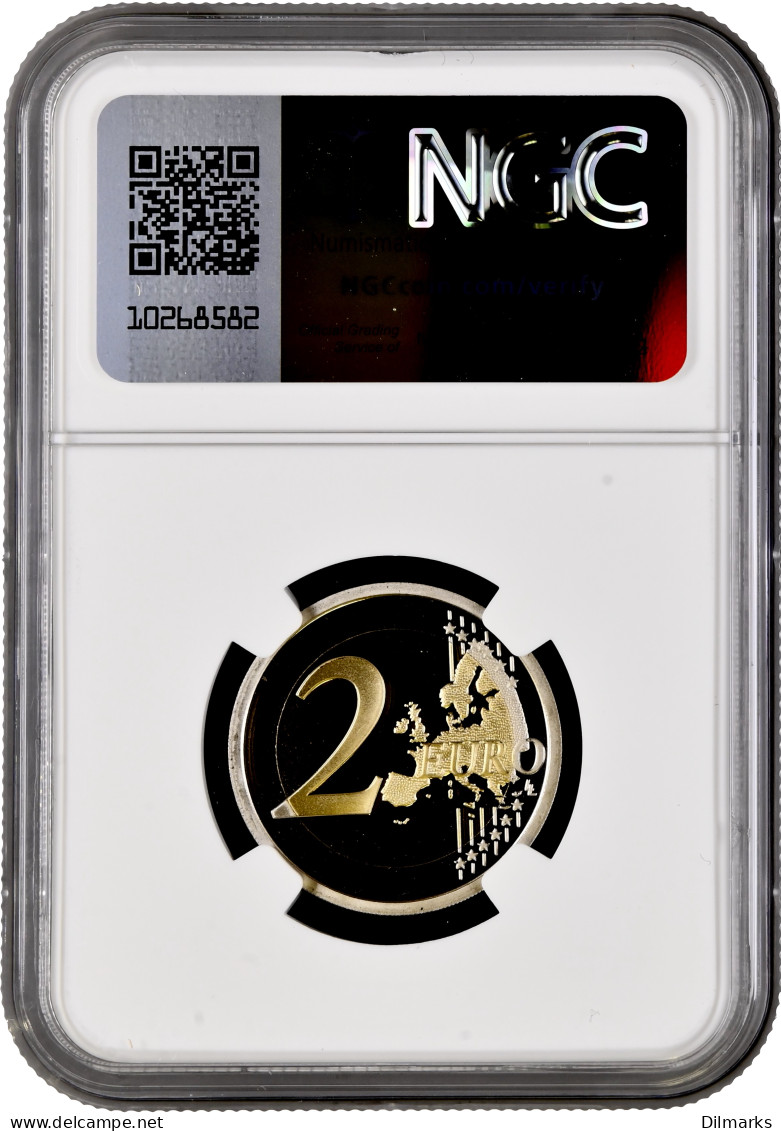 Italy 2 Euro 2023, NGC PF69 UC, &quot;100th Anniversary - Military Air Force&quot; - Israel