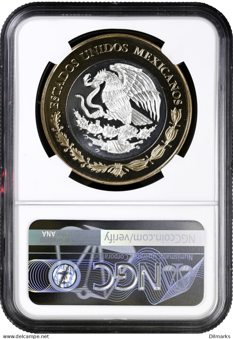 Mexico 100 Pesos 2012 Mo, NGC PL69, &quot;Provisional Realist Coin, 8 Reales 1811&quot; - Sonstige – Afrika