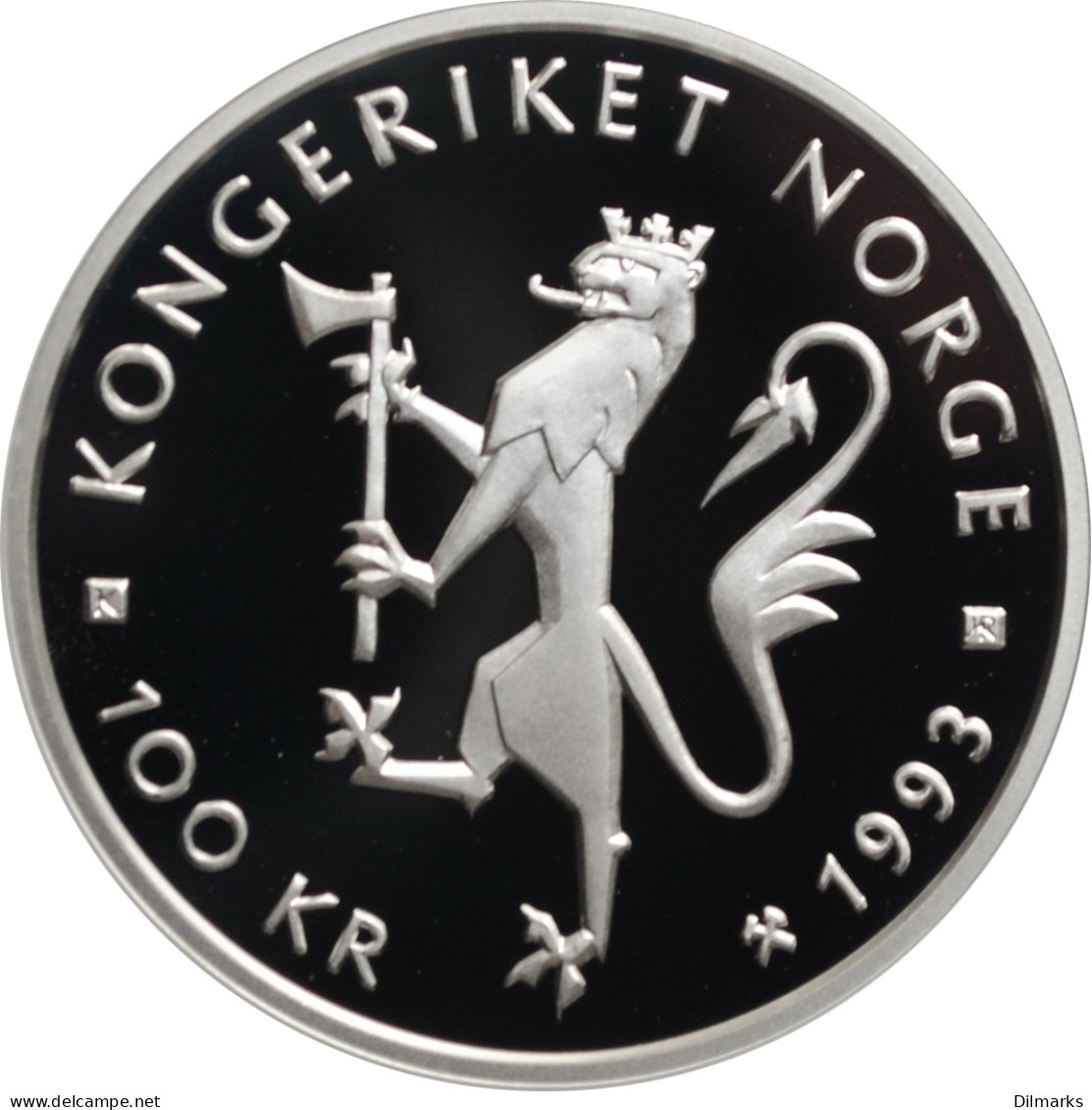 Norway 100 Kroner 1993, PROOF, &quot;World Cycling Champiomships&quot; - Noruega
