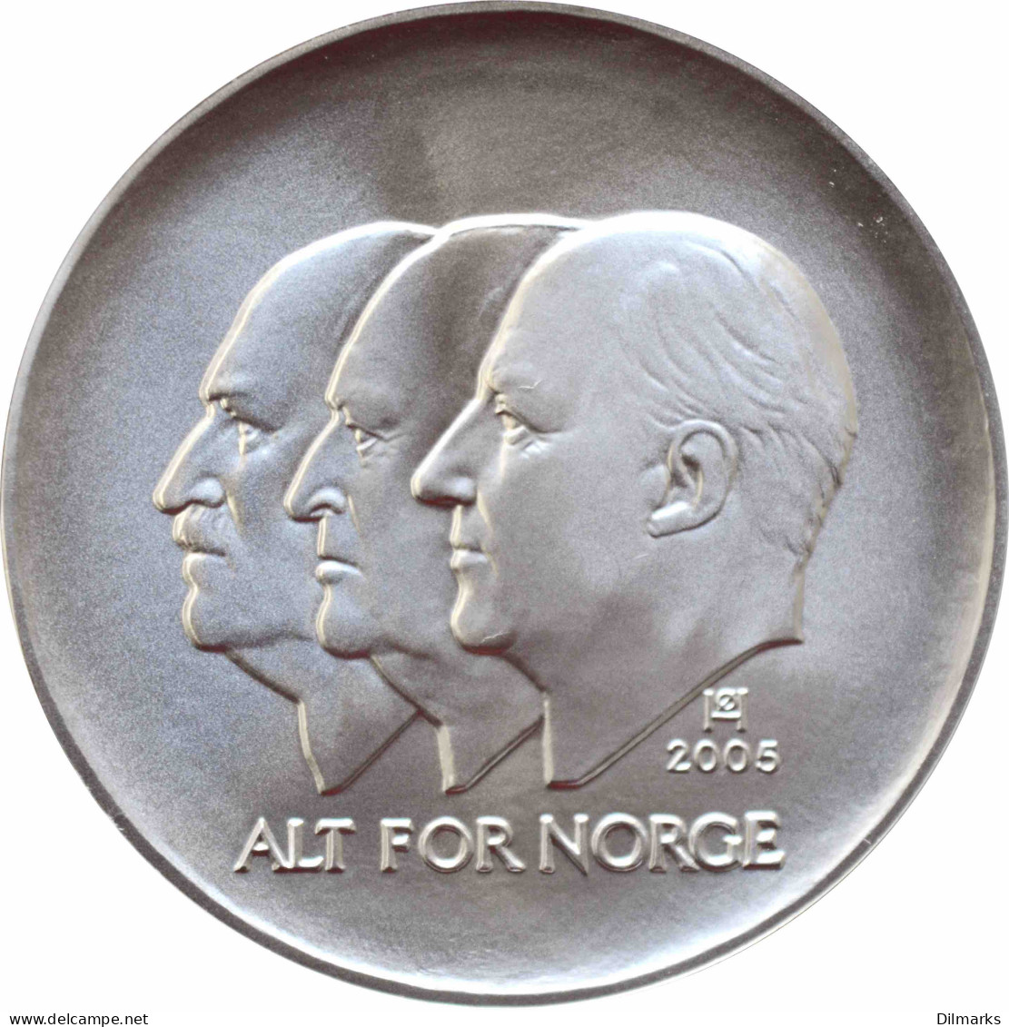 Norway 100 Kroner 2005, PROOF, &quot;100th Anniversary - Independence&quot; Silver Coin - Norvège