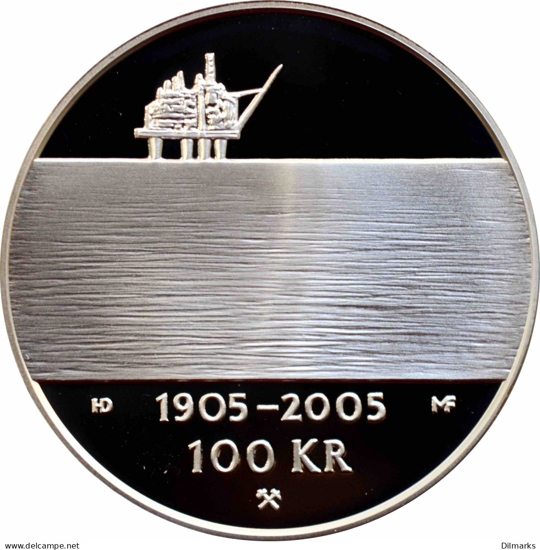 Norway 100 Kroner 2004, PROOF, &quot;100th Anniversary - Independence&quot; Silver Coin - Noruega