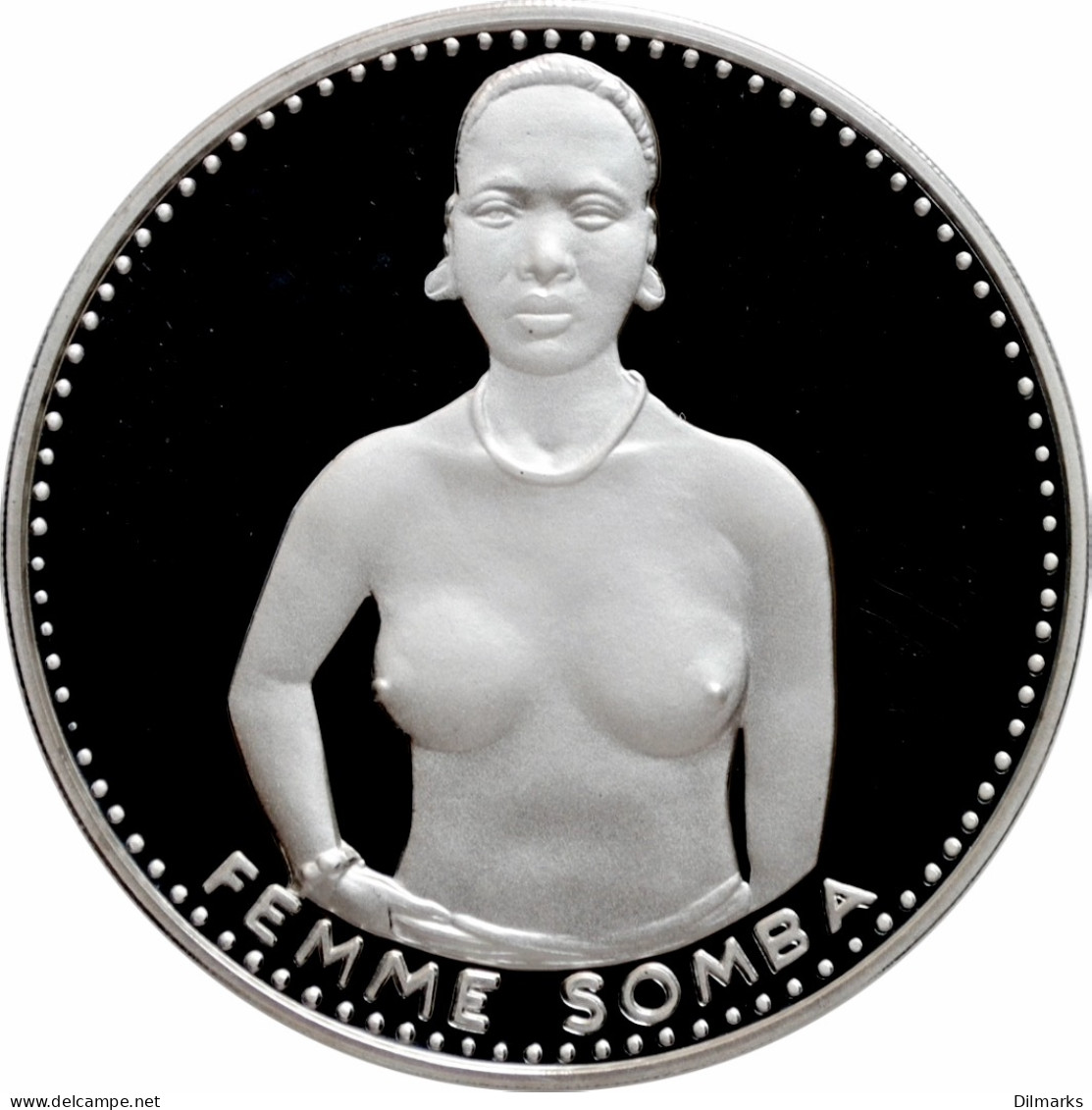 Republic Of Dahomey (Benin) 1000 Francs 1971, NGC PF66 UC, &quot;Somba Woman&quot; - Other - Africa