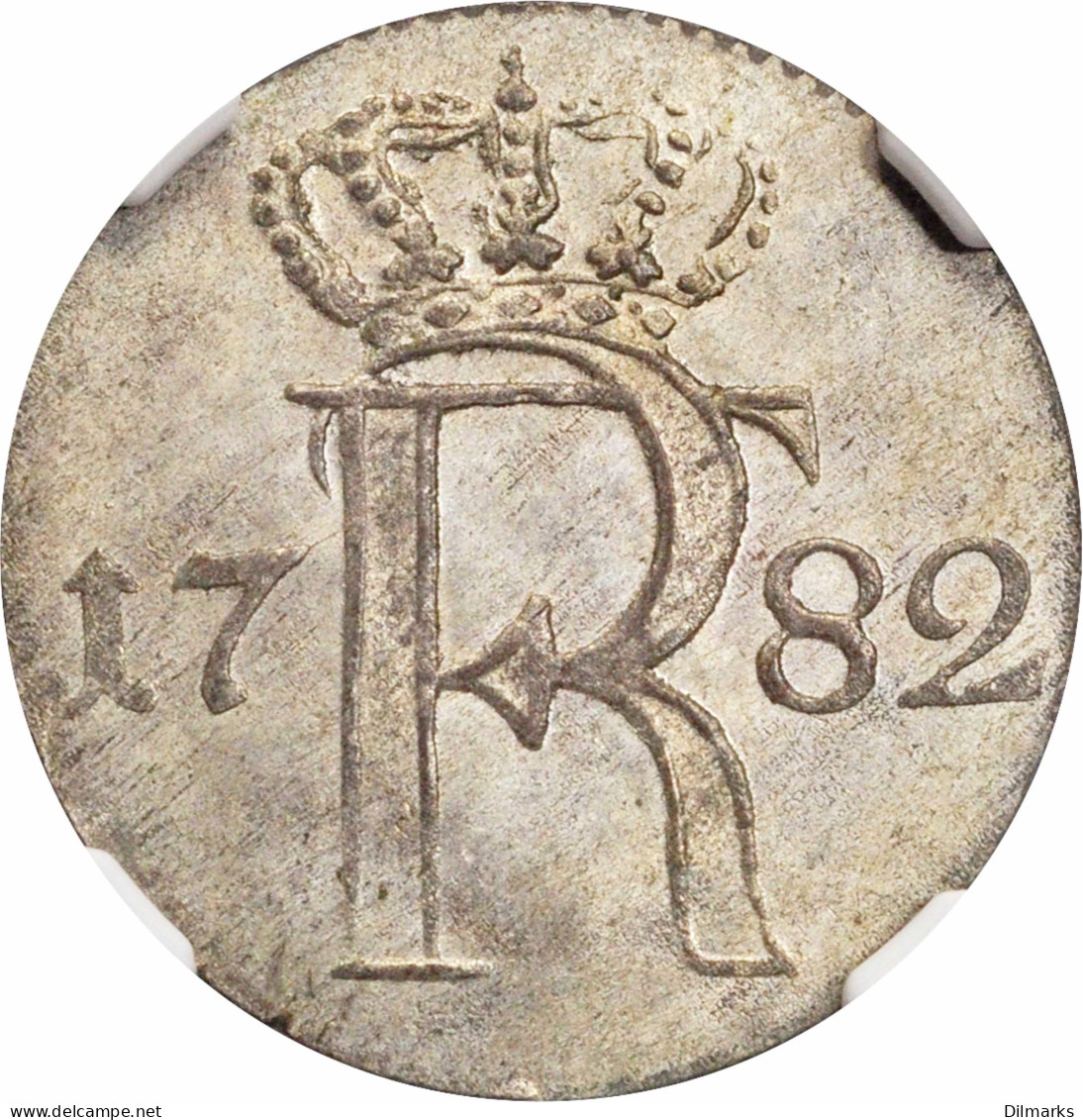 Prussia 1/24 Thaler 1782 A, NGC MS65, &quot;King Frederick II (1740 - 1786)&quot; - Altri – Africa