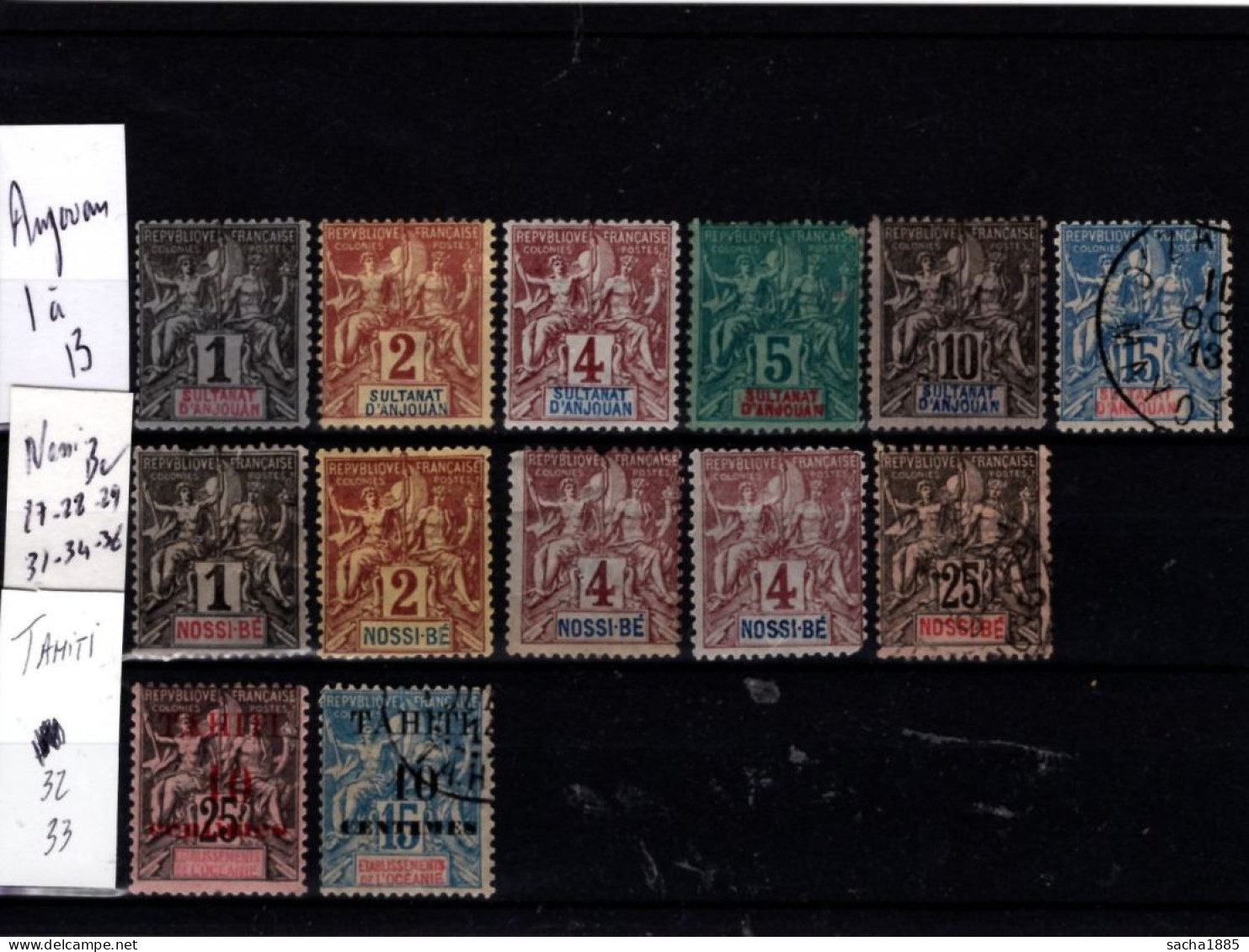 Colonies Françaises - Type Groupe - Collections