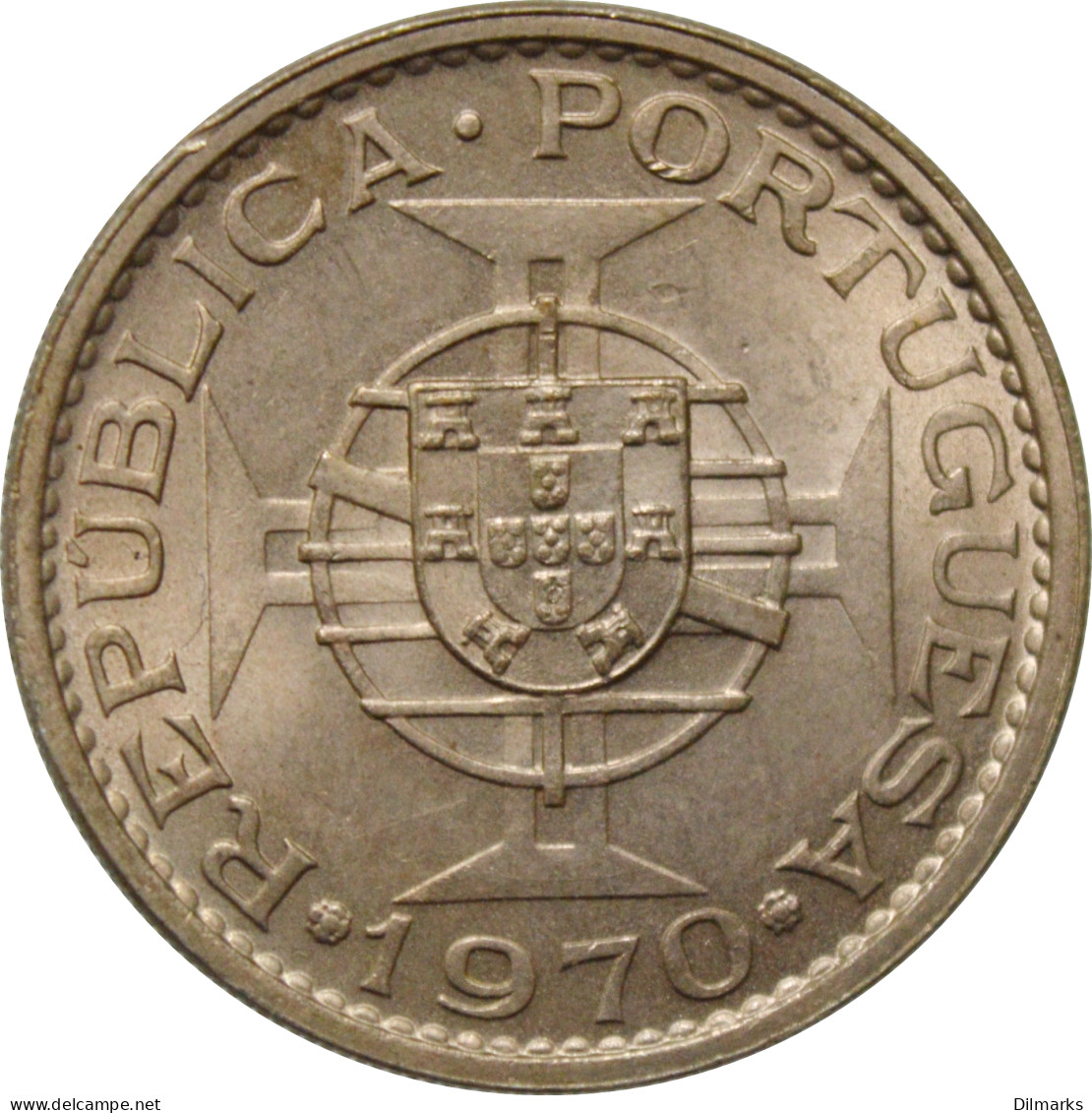 Portuguese Timor 5 Escudos 1970, BU, &quot;Escudo (1958 - 1976)&quot; - Portogallo
