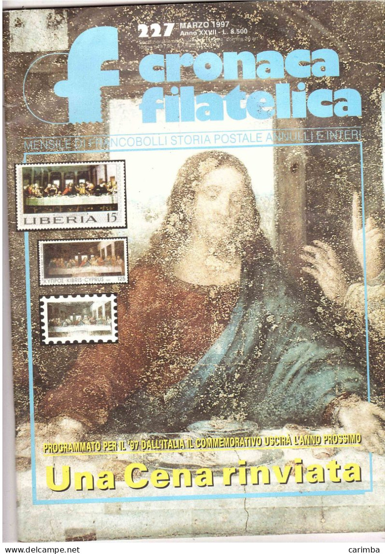 CRONACA FILATELICA MARZO 1997 - Catálogos De Casas De Ventas