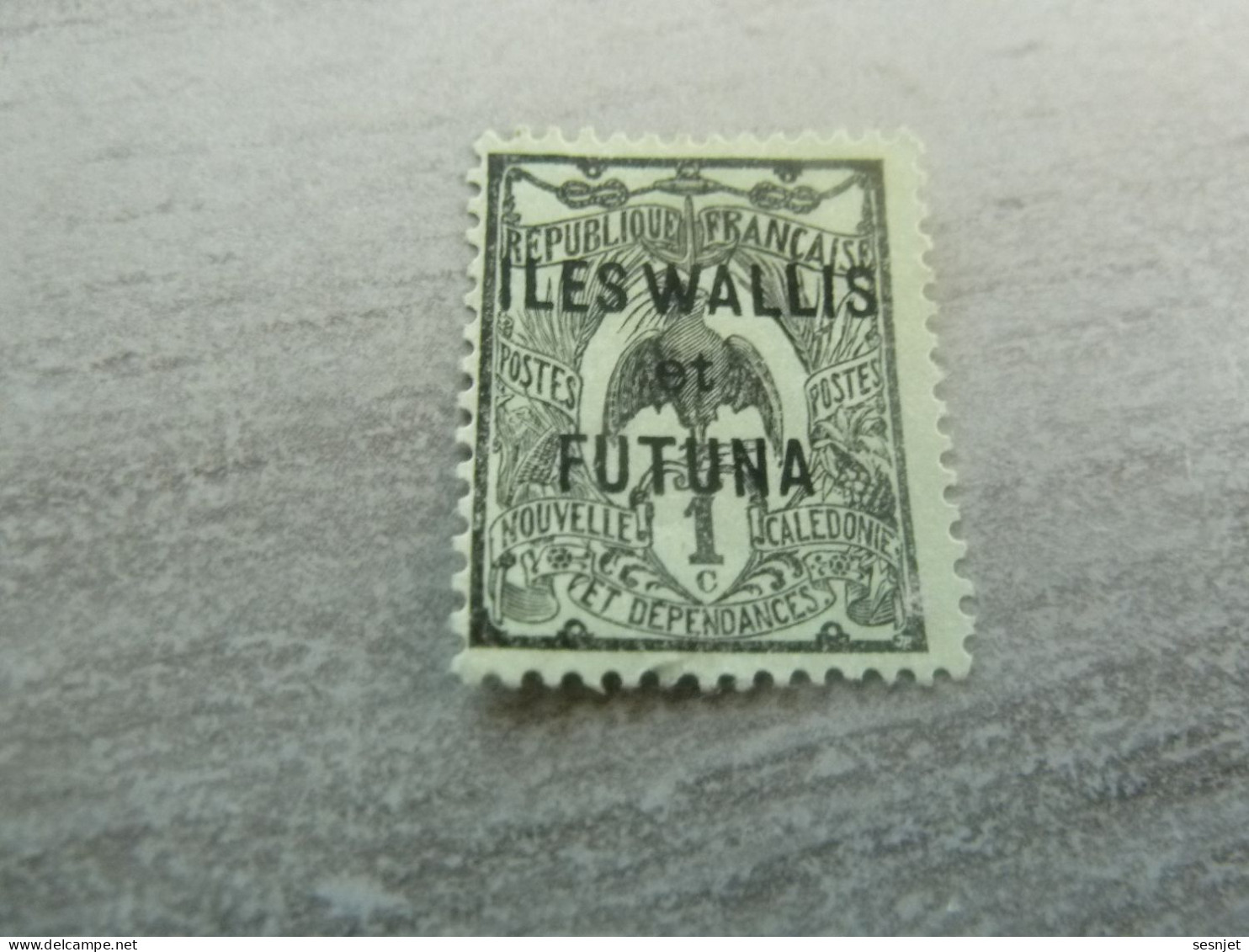 Iles Wallis Et Futuna - Nouvelle Calédonie Et Dépendances - 1f.- Yt 15 - Bleu - Neuf Sans Charnière -  Année 1920 - - Ungebraucht