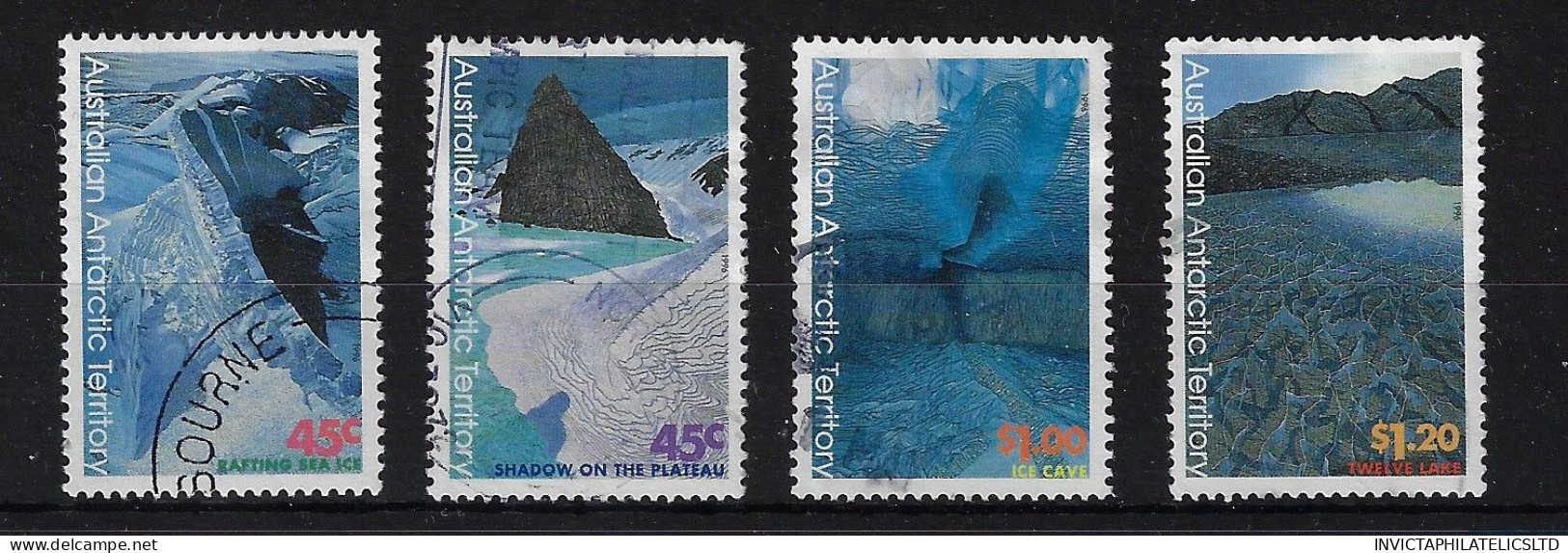 A.A.T. SG113/6, 1996 PAINTINGS USED SET - Used Stamps