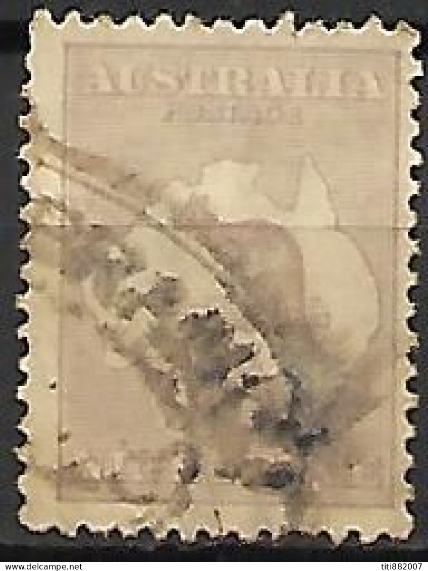 AUSTRALIE    -    1912 .  Y&T N° 9a Oblitéré . - Gebraucht