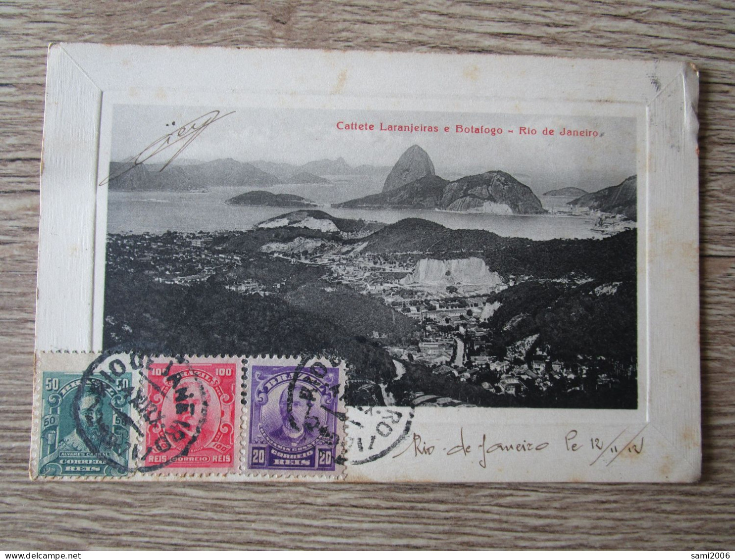 BRESIL RIO DE JANEIRO CATTETE LARANJEIRAS E BOTAFOGO  TIMBRES - Rio De Janeiro