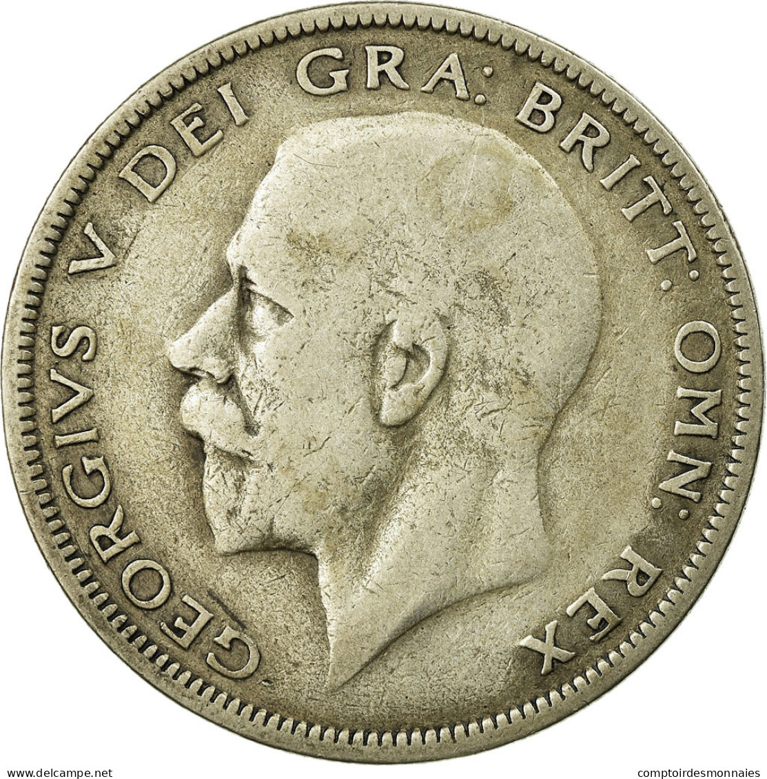 Monnaie, Grande-Bretagne, George V, 1/2 Crown, 1933, TTB, Argent, KM:835 - K. 1/2 Crown