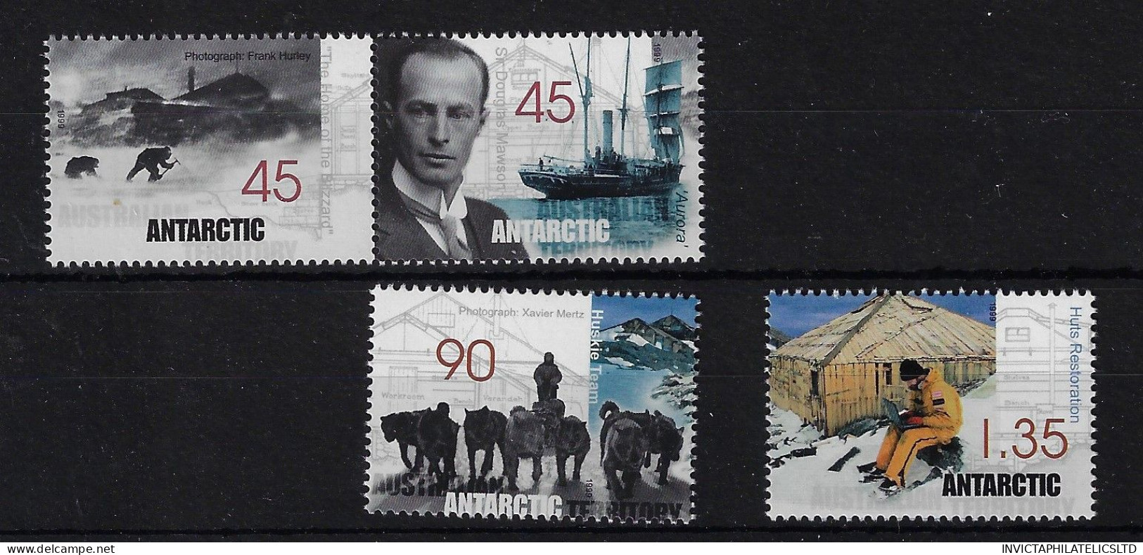 A.A.T. SG126/9, 1999 MAWSON SET, MNH - Neufs