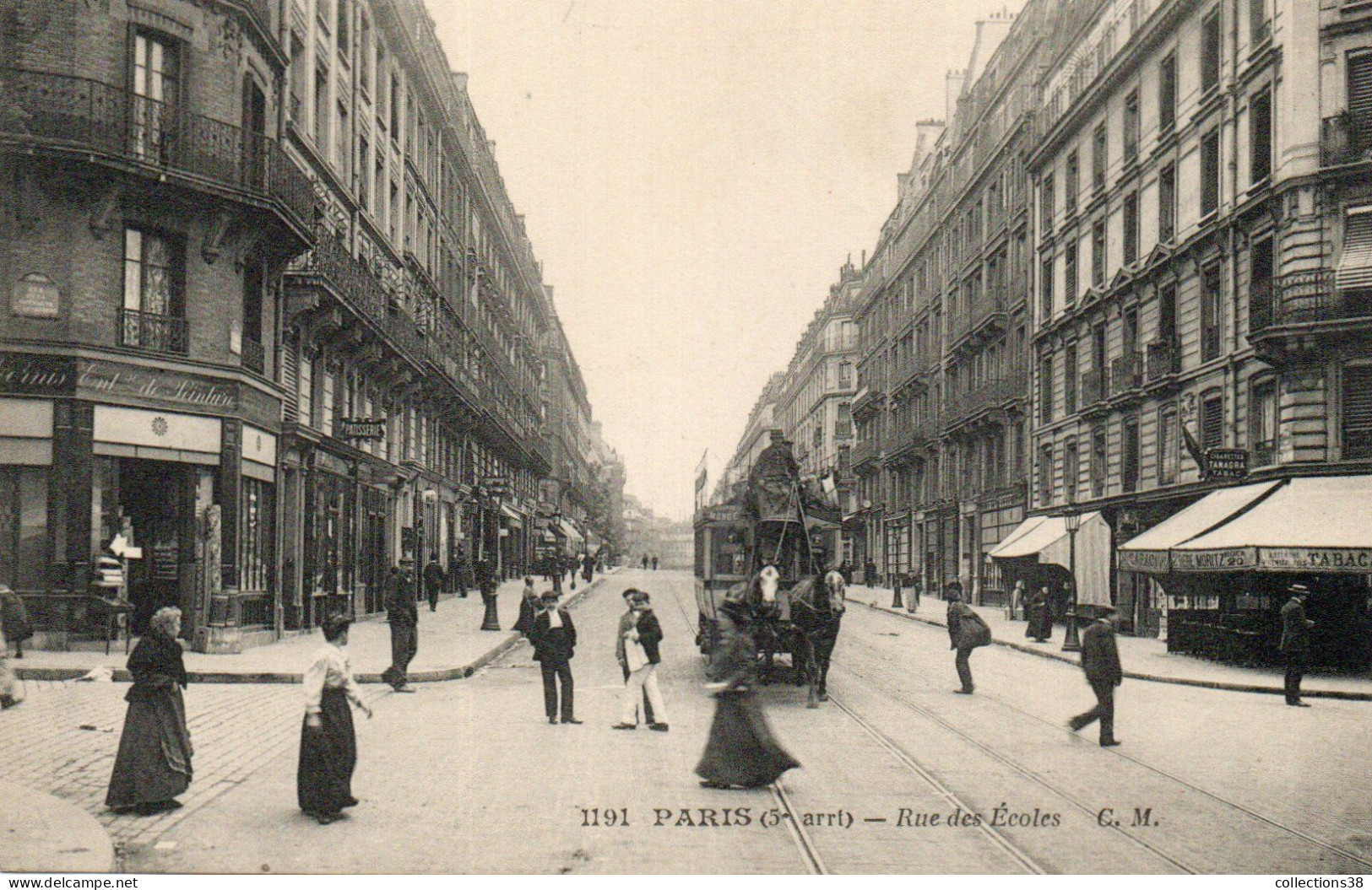 Paris - Rue Des Ecoles - Arrondissement: 19