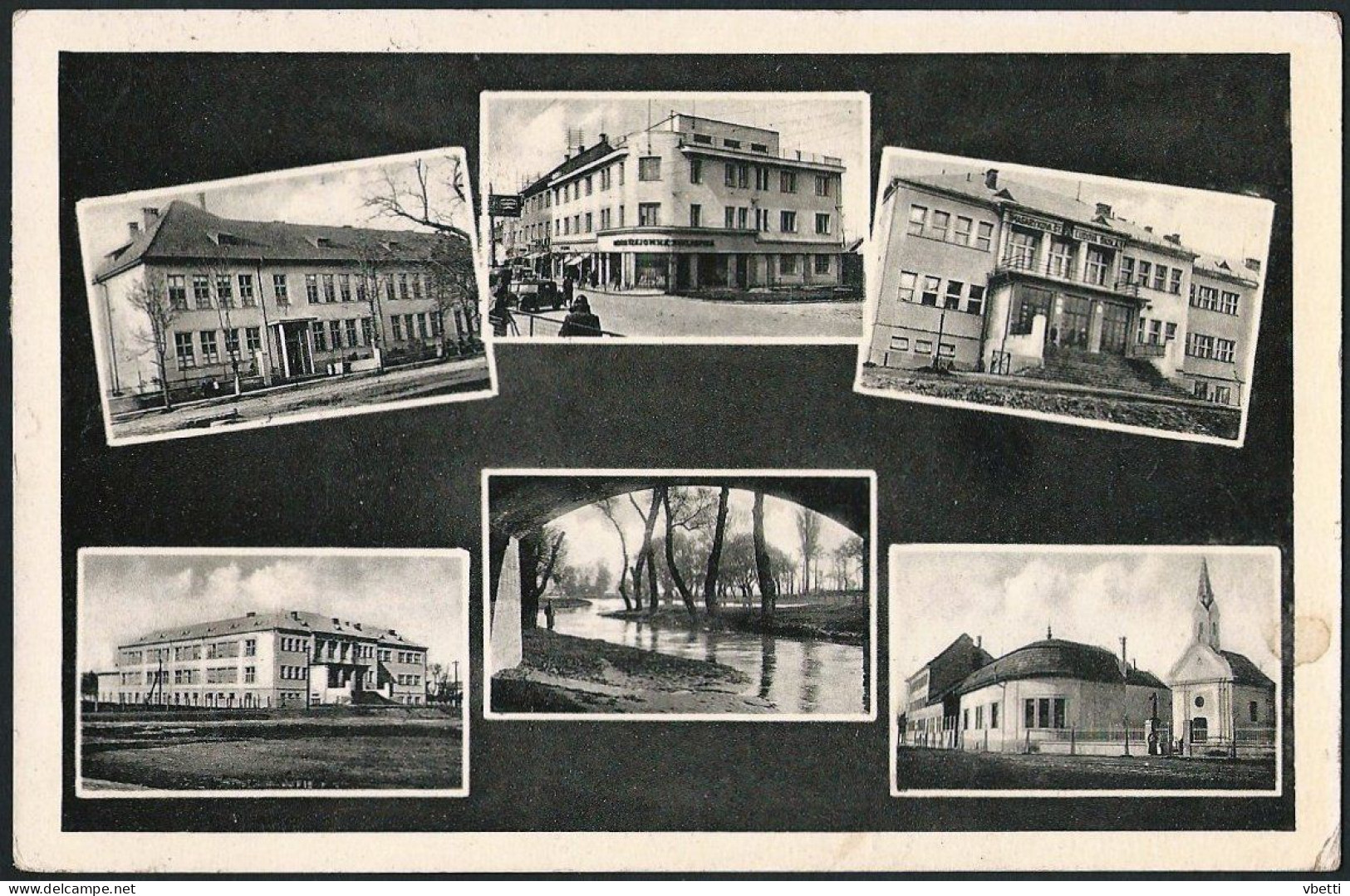 Slovakia / Hungary: Érsekújvár (Nové Zámky / Neuhäus)  1938  / Irredenta Stamping / - Slowakei