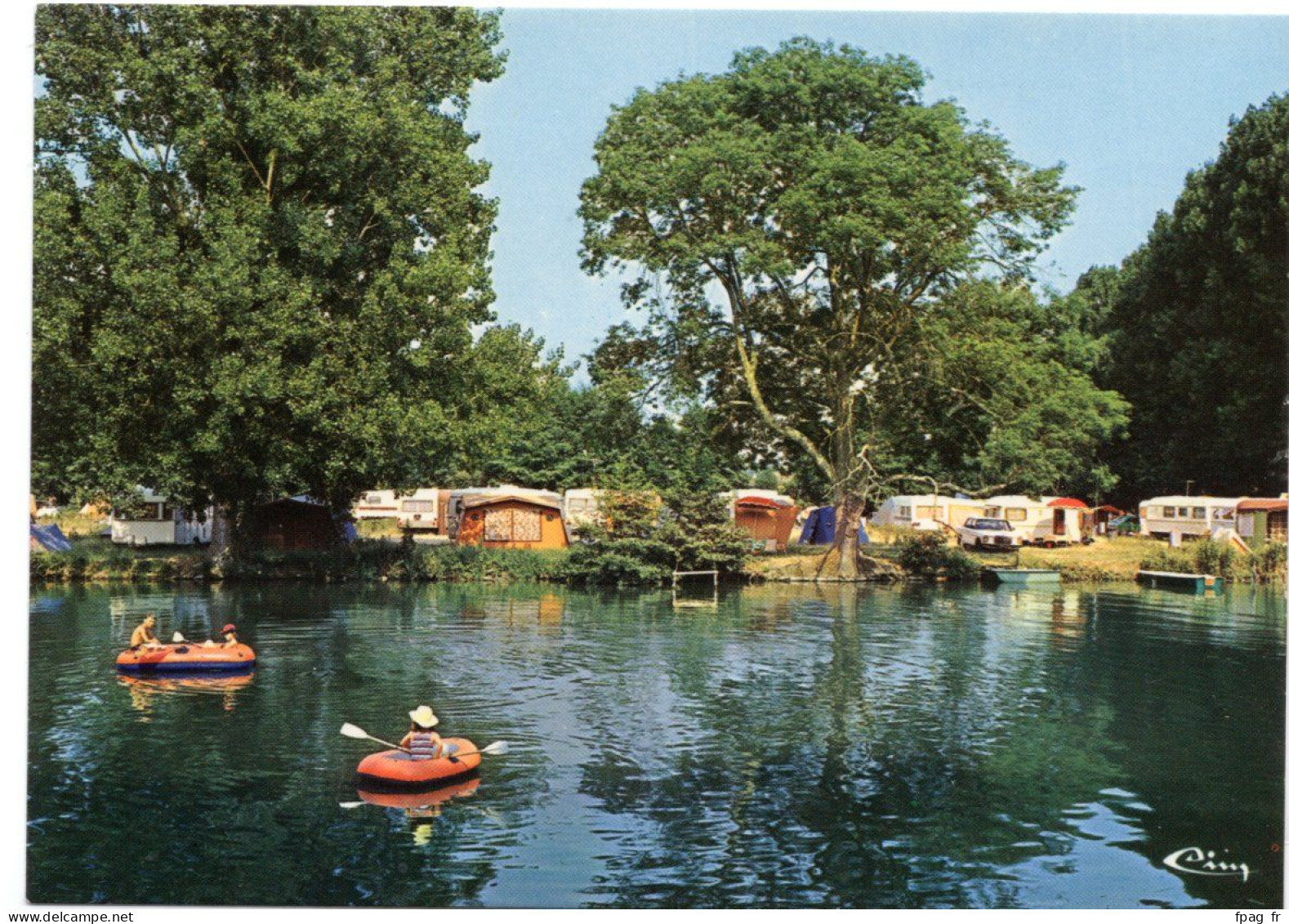 Cloyes-sur-le-Loir (28 - Eure-et-Loir) - Parc De Loisirs - Camping-caravaning - Sur Les Bords Du Loir - Cloyes-sur-le-Loir