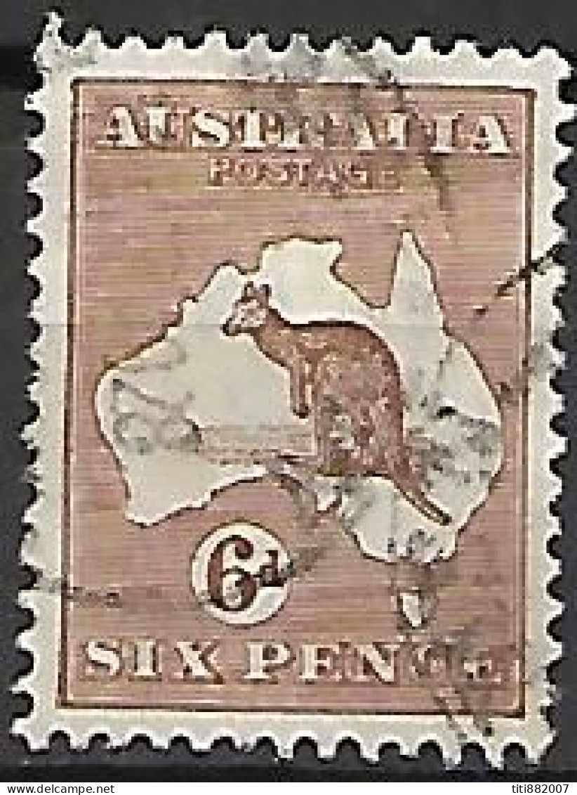 AUSTRALIE    -    1923 .  Y&T N° 42 Oblitéré . - Gebraucht