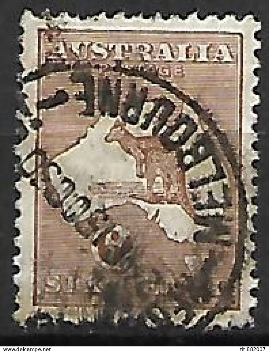 AUSTRALIE    -    1929 .  Y&T N° 60 Oblitéré . - Used Stamps
