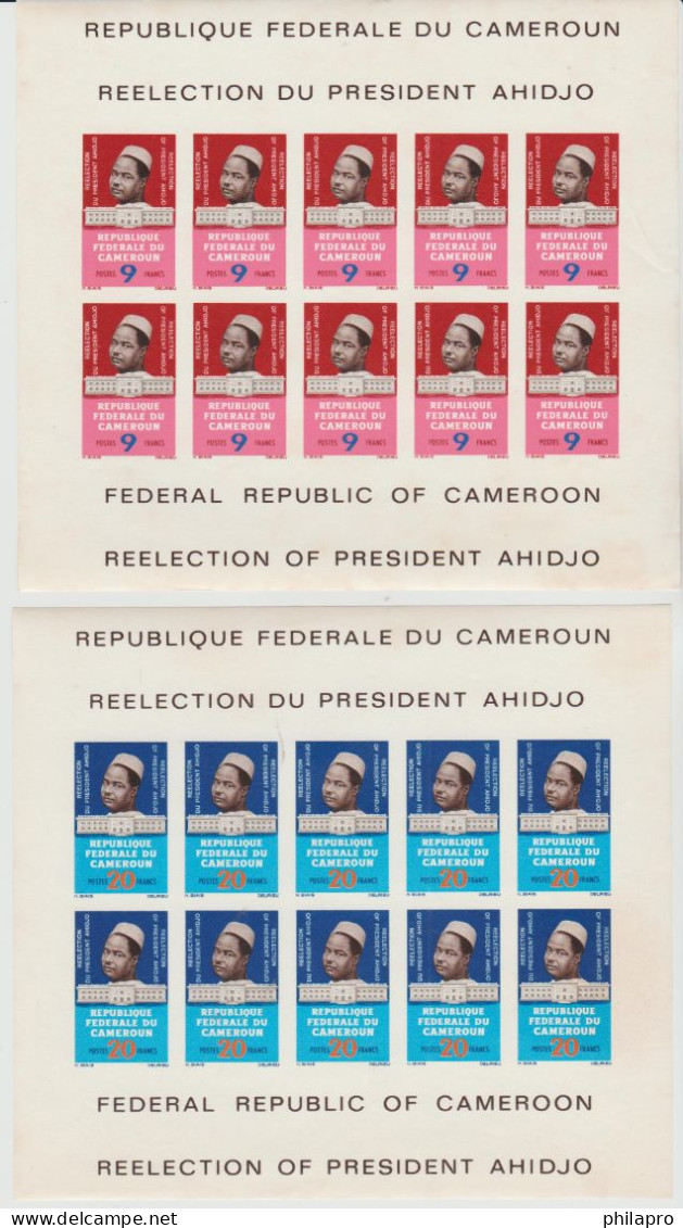 CAMEROUN Lot 40  IMPERF SETS On 4 BLOCKS **MNH  VF  Réf  T 1484 - Cameroun (1960-...)