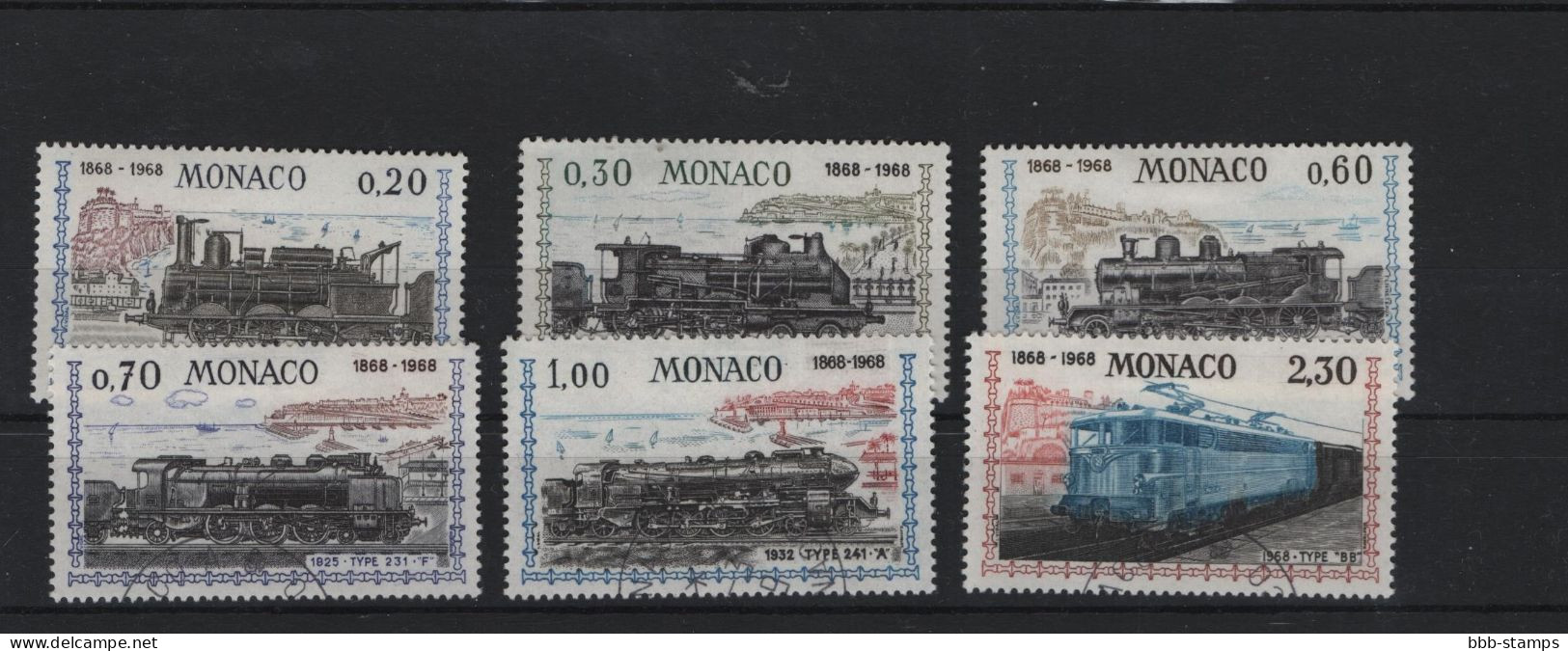 Monaco Michel Cat.No. Usedf 866/901 - Used Stamps