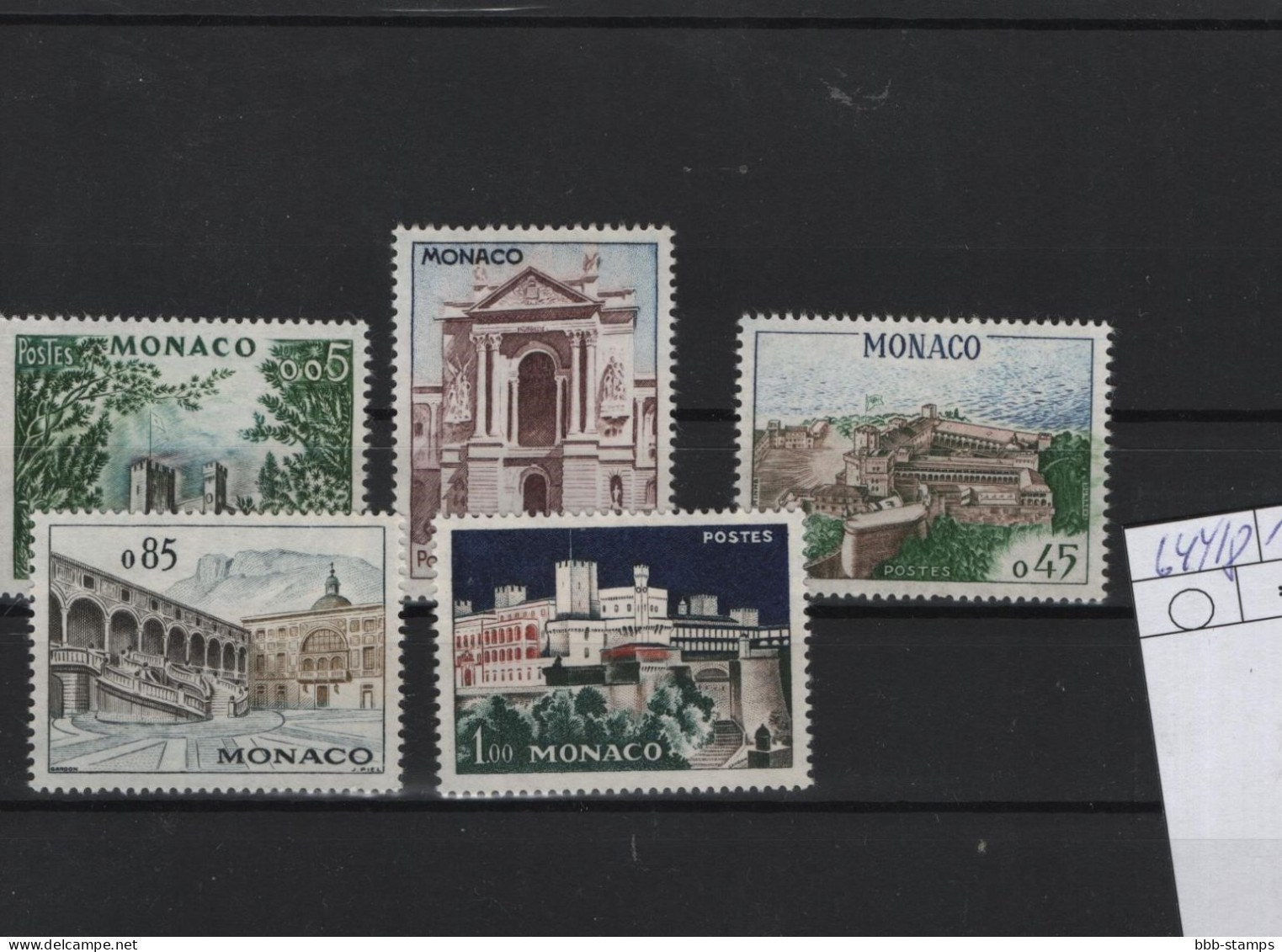 Monaco Michel Cat.No. Mnh/** 644/648 - Ungebraucht