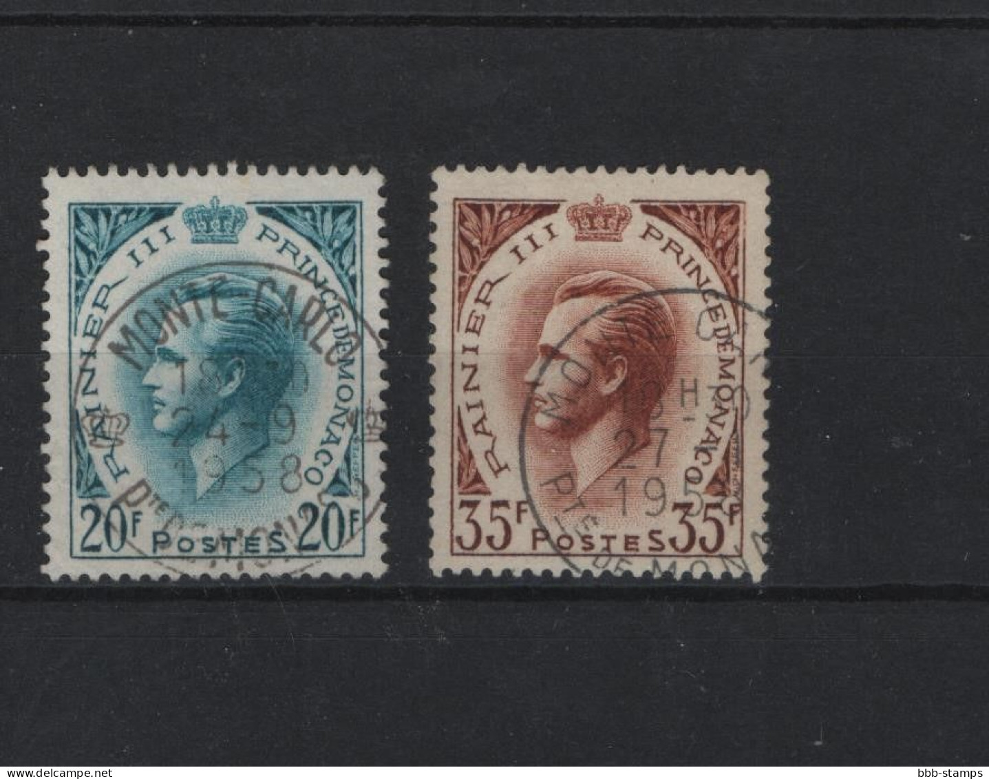 Monaco Michel Cat.No. Used 583/584 - Usati