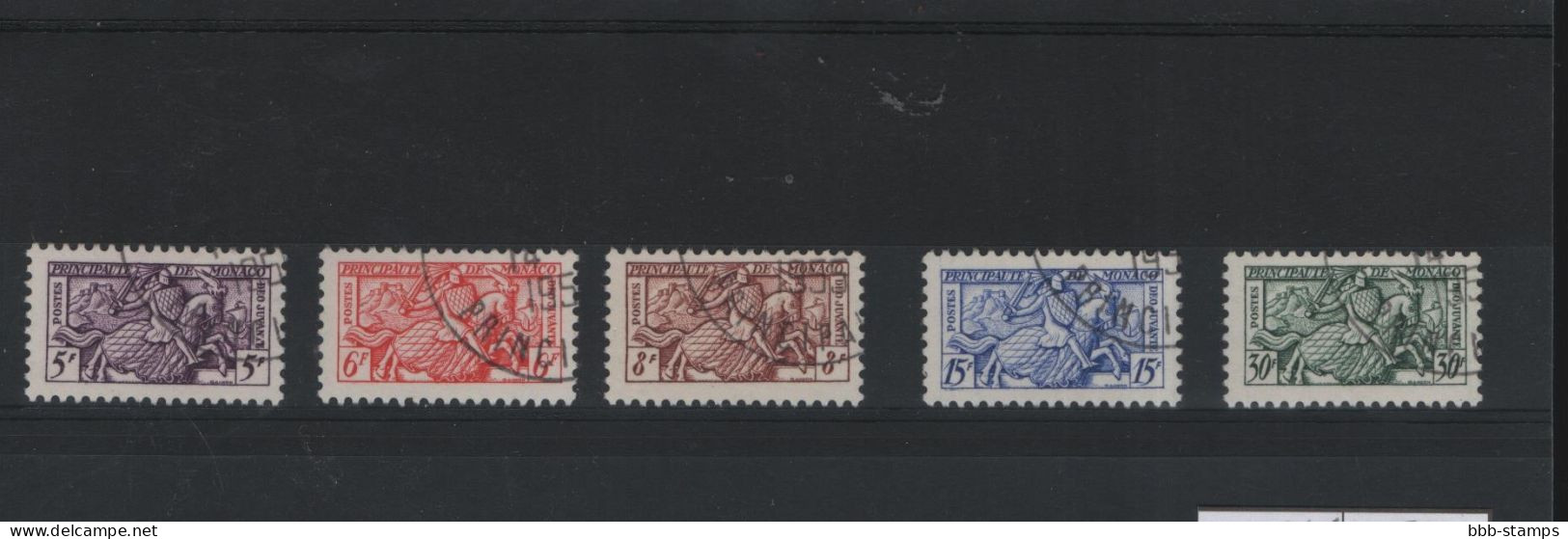 Monaco Michel Cat.No. Used 497/501 - Usati