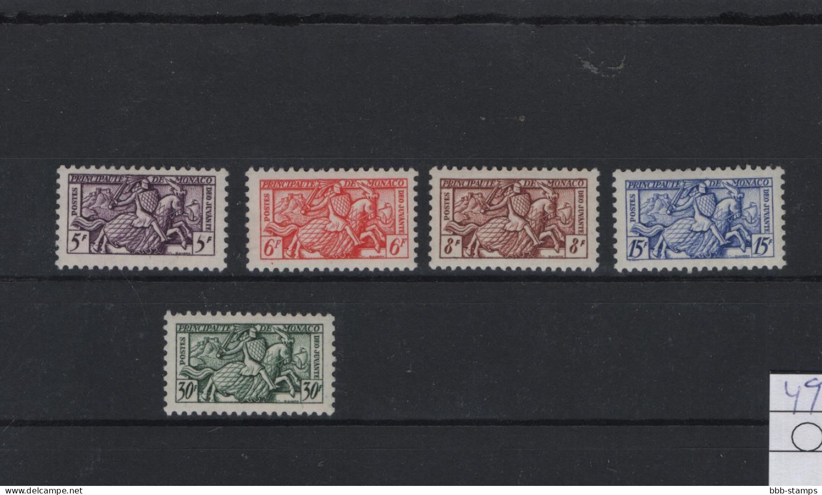 Monaco Michel Cat.No. Mnh/** 497/500 - Unused Stamps