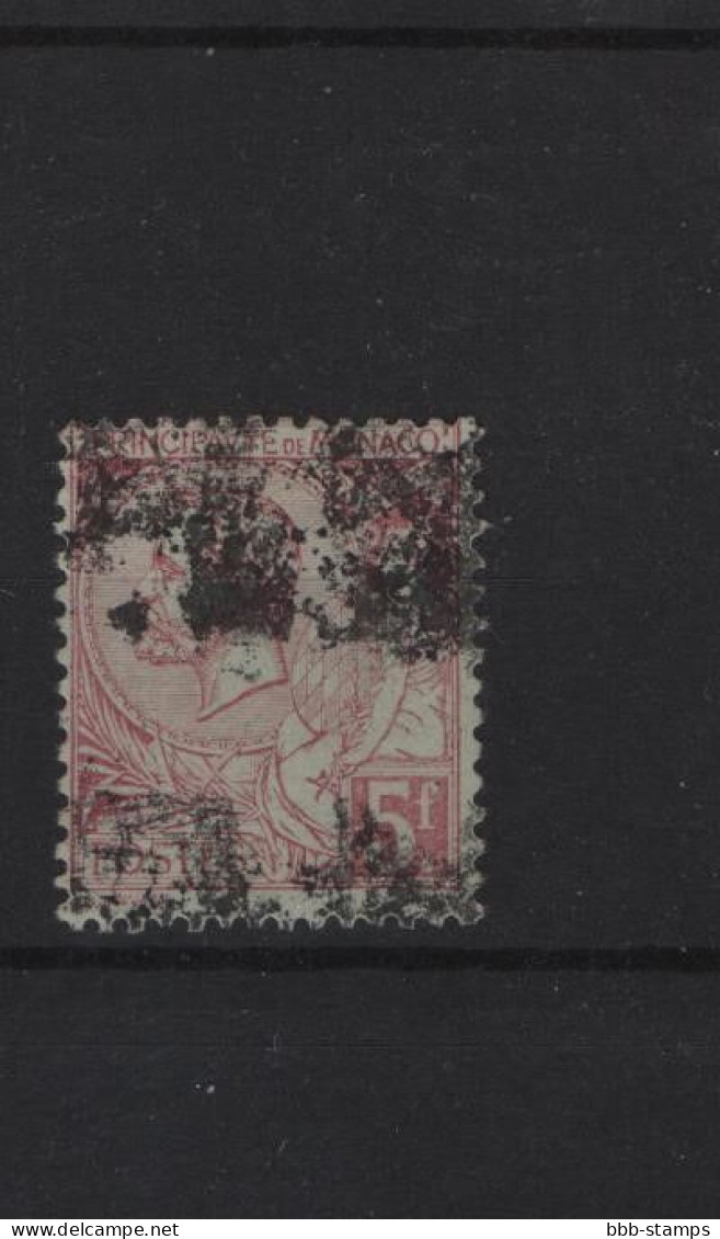 Monaco Michel Cat.No.  Used 21 - Used Stamps