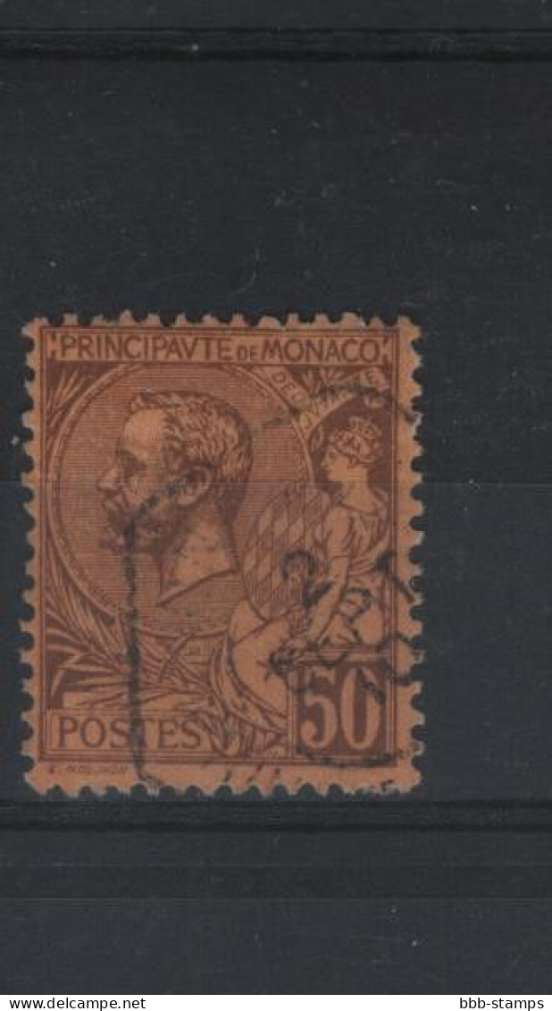 Monaco Michel Cat.No.  Used 18 (1) - Used Stamps