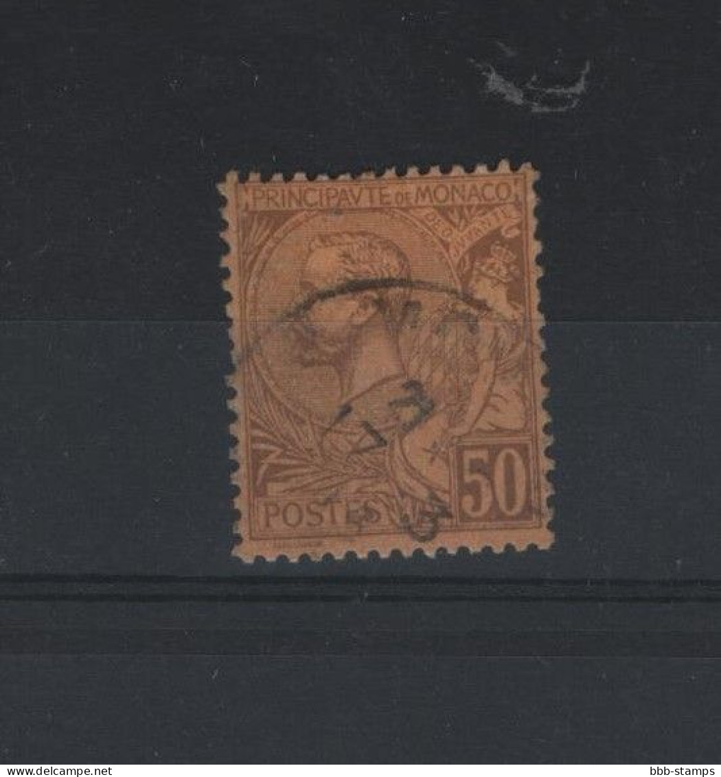 Monaco Michel Cat.No.  Used 18 (3) - Used Stamps