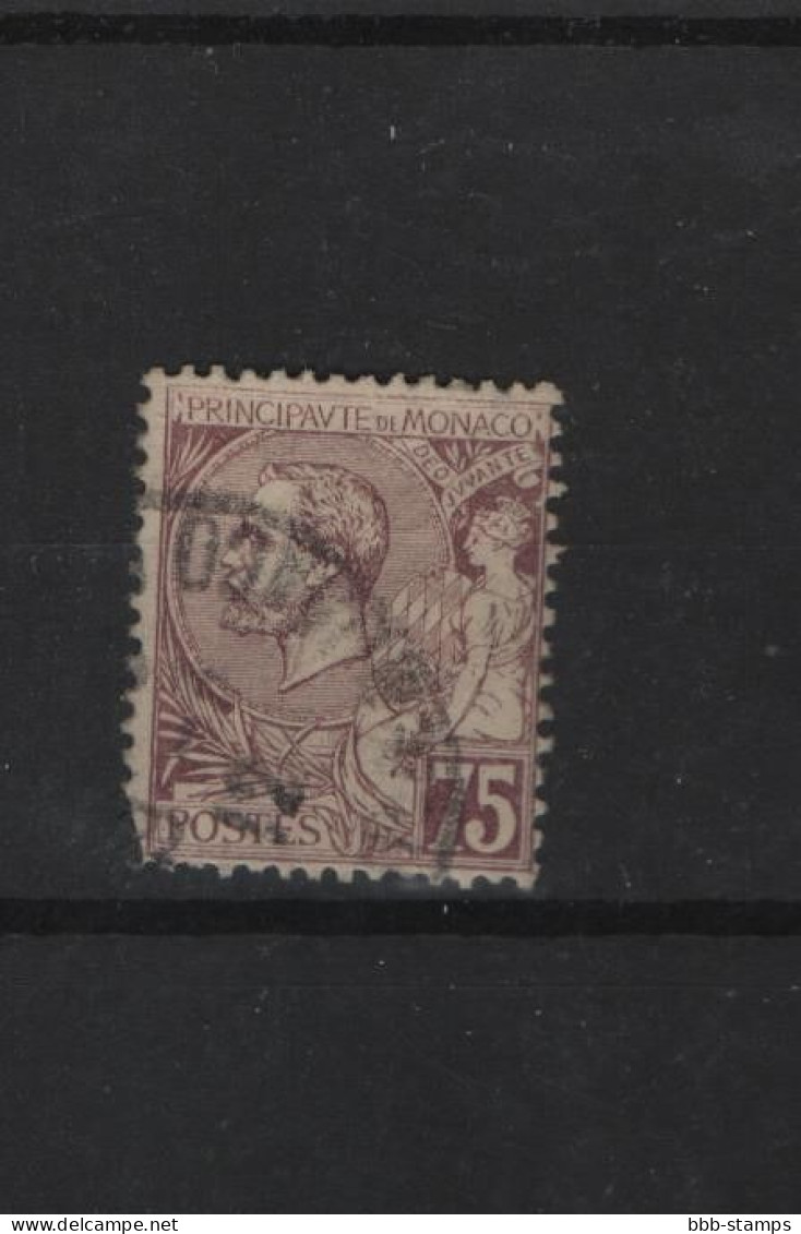 Monaco Michel Cat.No.  Used 19 - Used Stamps