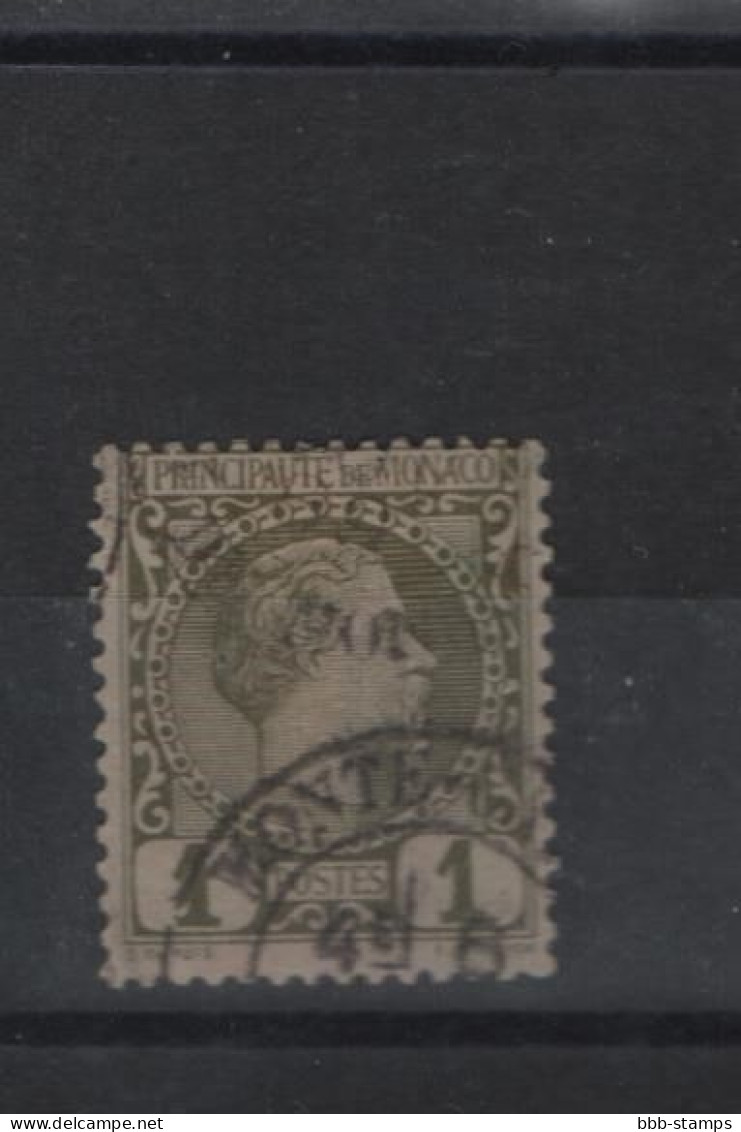 Monaco Michel Cat.No. Used 1 - Used Stamps