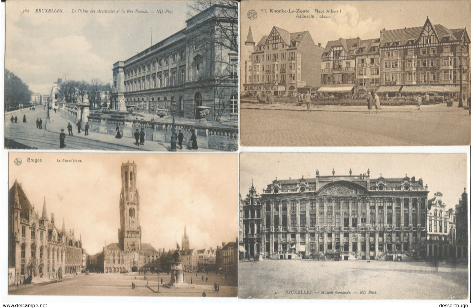 lot de 180 cpa sur la belgique  dont une soixantaine écrite,timbrée -petite carte-toute scannée