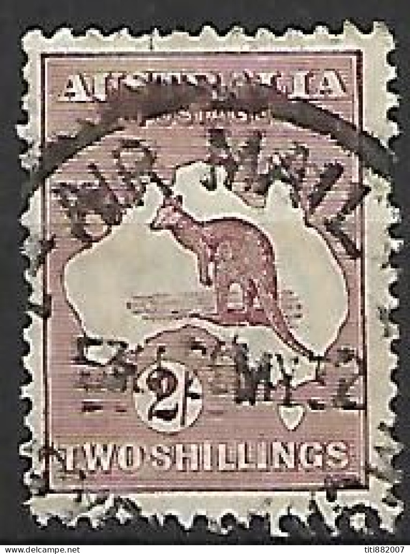 AUSTRALIE    -    1929 .  Y&T N° 63 Oblitéré . - Gebraucht