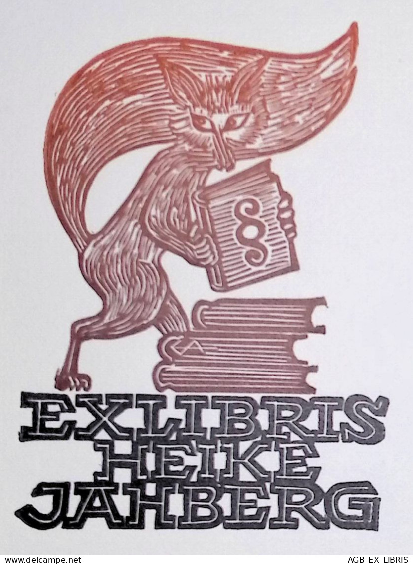 EX LIBRIS ERICH AULITZKY Per HEIKE JAHBERG L27bis-F02 EXLIBRIS Opus 162 - Ex-libris