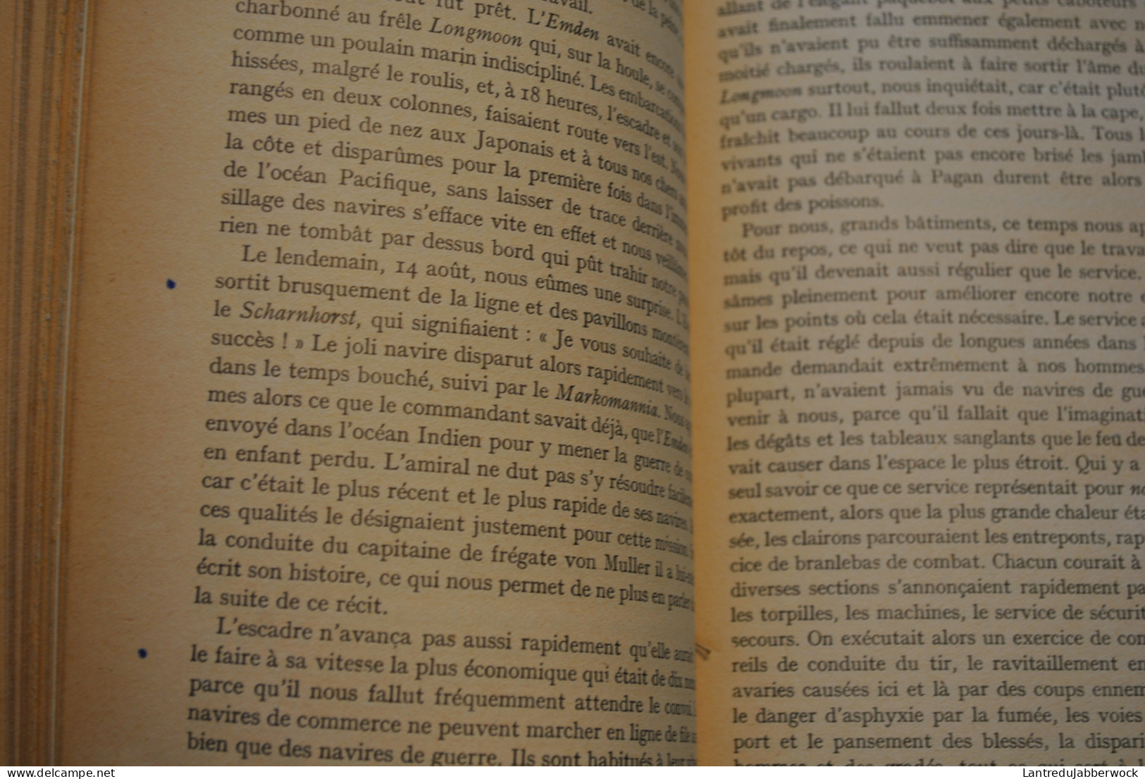 Hans POCHHAMMER La Dernière Croisière De L'Amiral VON SPEE Souvenirs Escadre De Croiseurs Reliure Cuir Signée DE NOEL - Guerre 1914-18