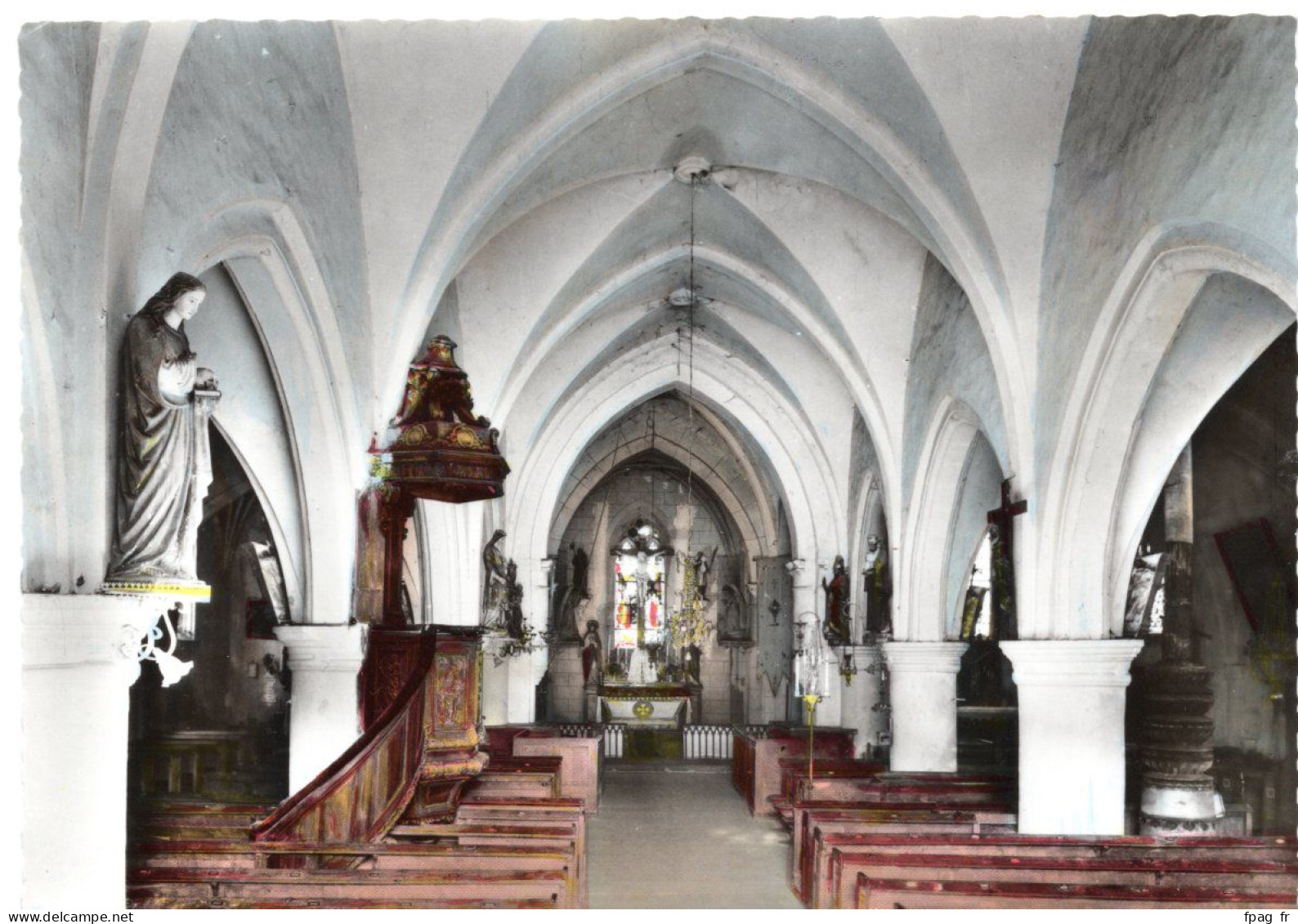 Doulevant-le-Château (52 - Haute-Marne) - Intérieur De L'église - 2 - Doulevant-le-Château